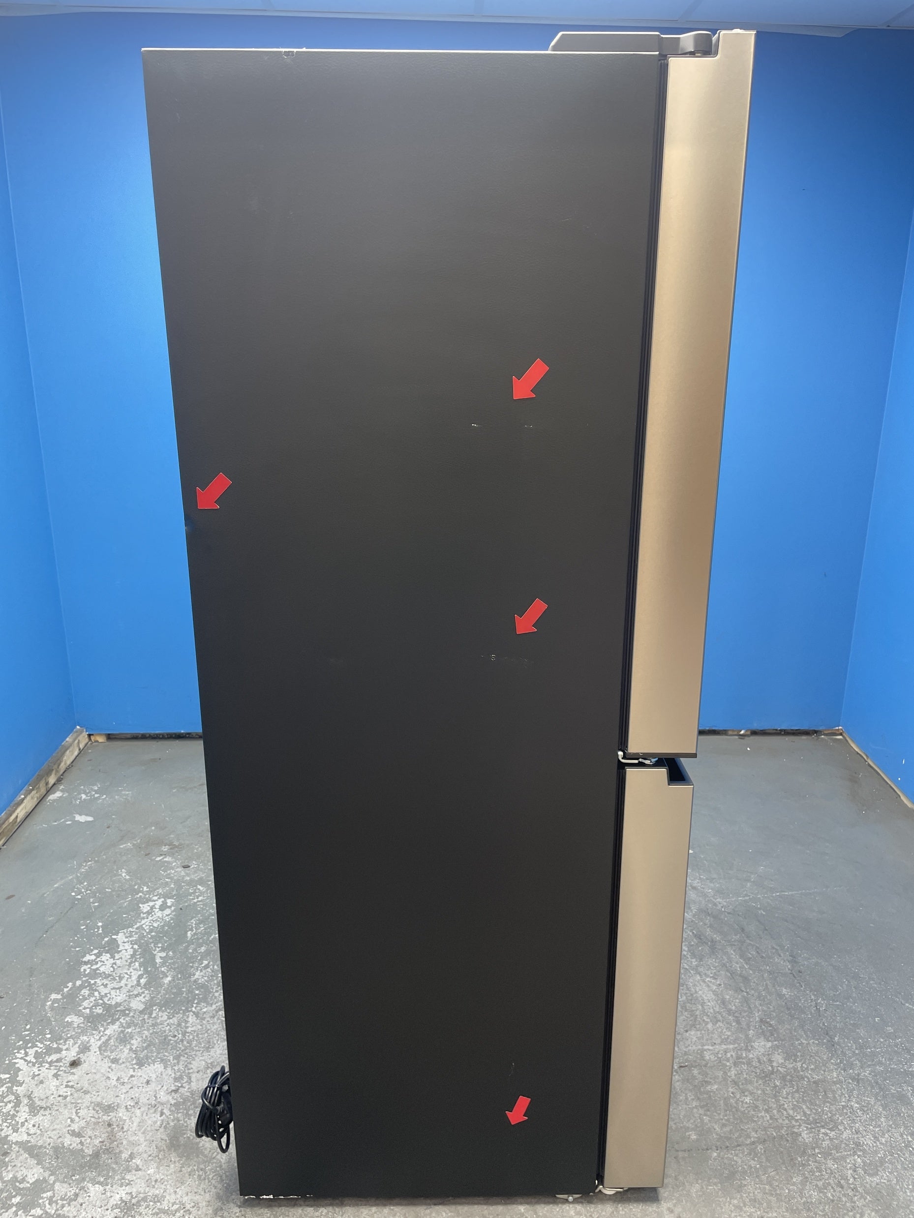 #GRC-159-913 - Haier Horizon Cube HCR59F18DNMM American Style Fridge Freezer