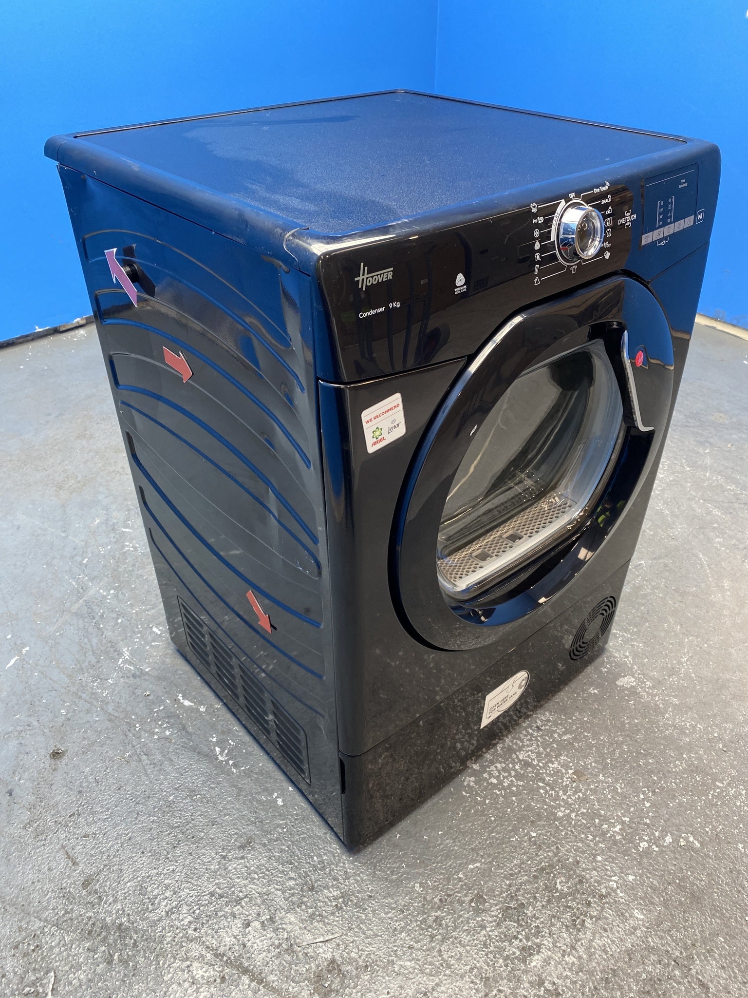 Hoover HLEC9DGB 9kg Condenser Tumble Dryer