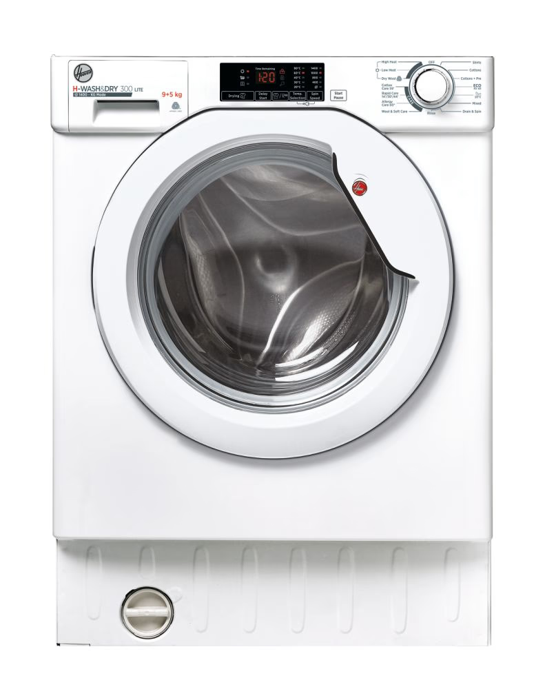 Hoover HBD 495D1E/1-80 Integrated 9/5kg 1400 Spin Washer Dryer – Renew 2 U