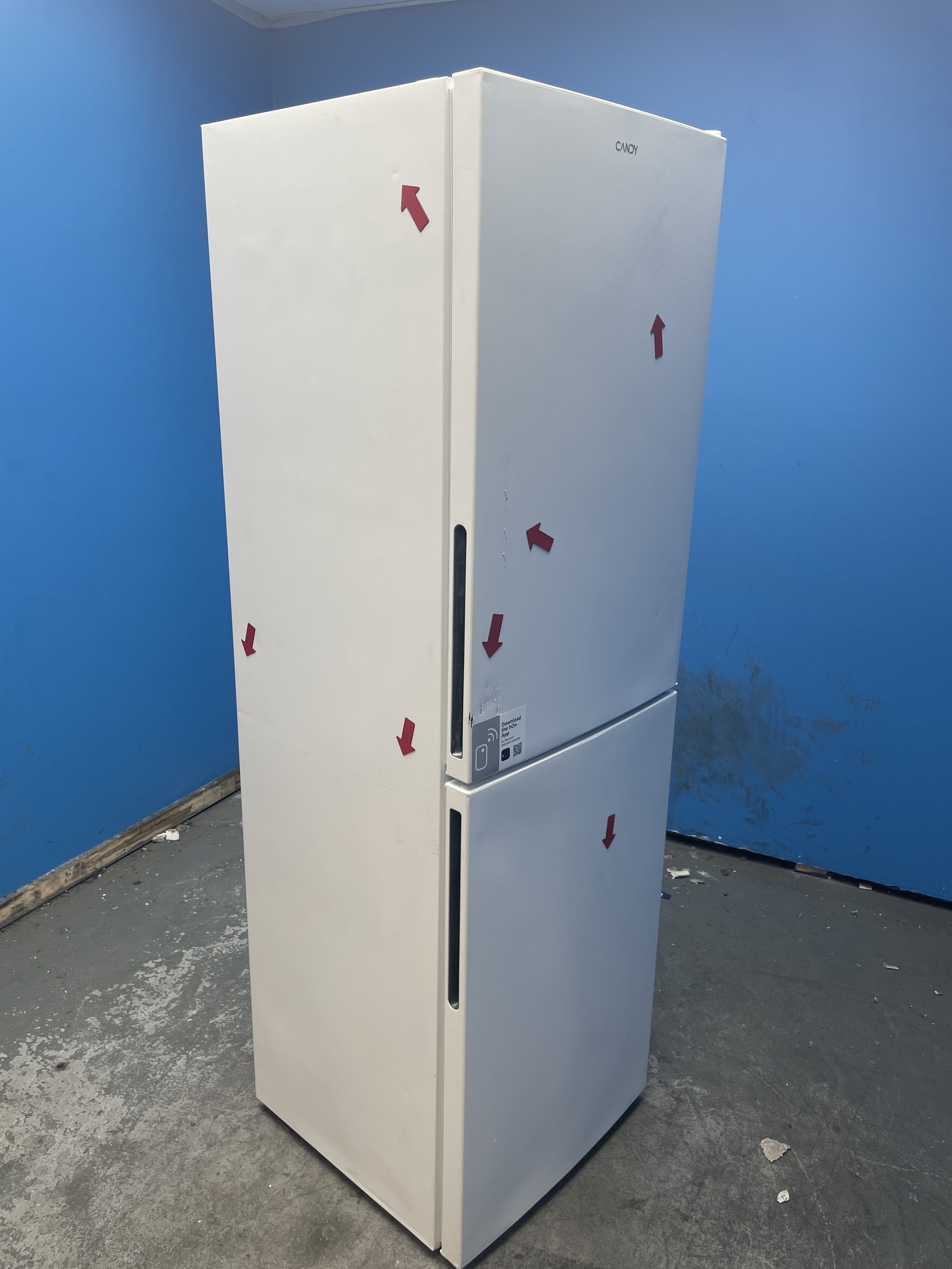 #GRC-159-079 - Candy CCT3L517EWK 252 Litre Combi Fridge Freezer