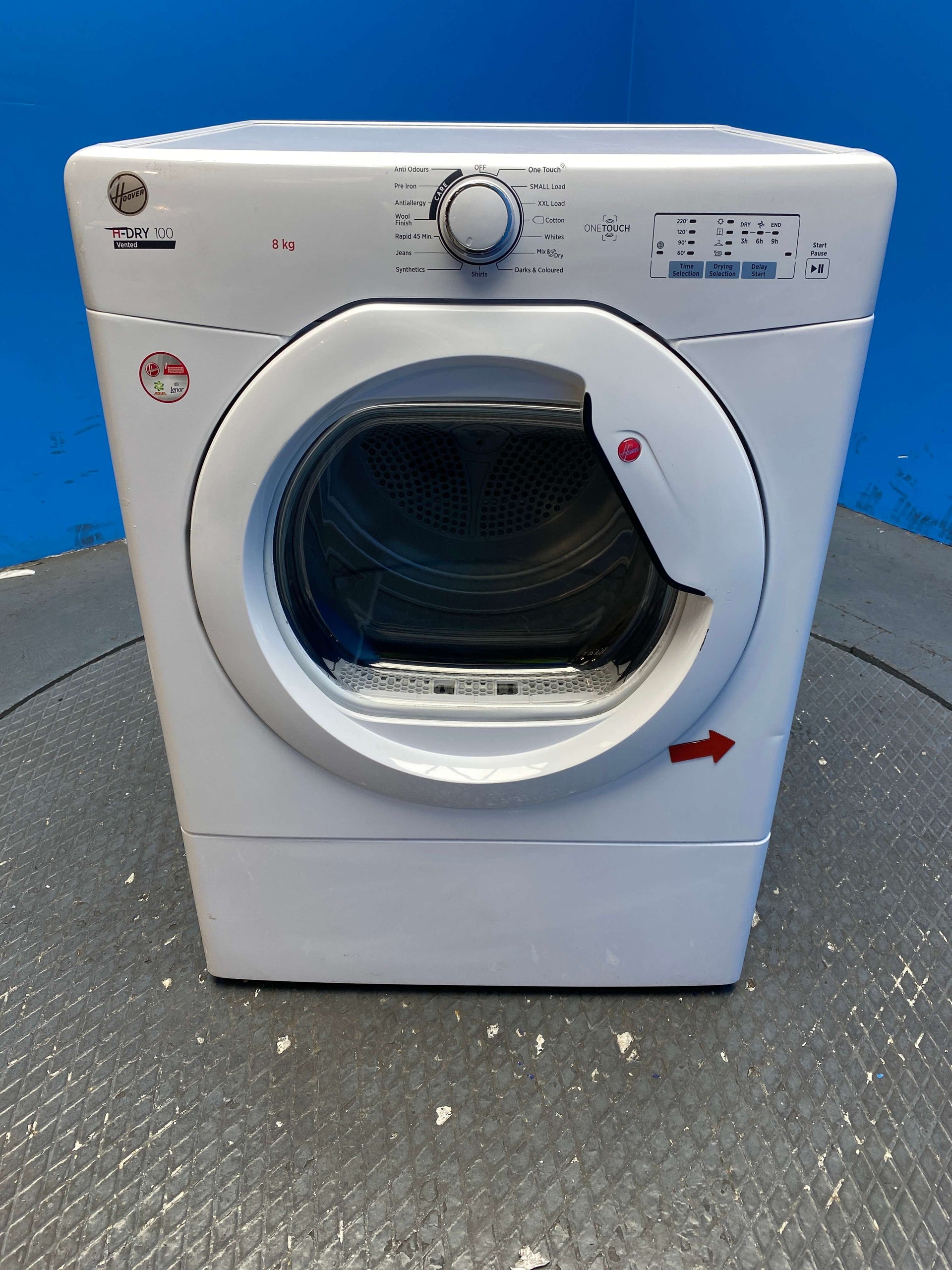 Hoover HLEV8LG 8kg Vented Tumble Dryer