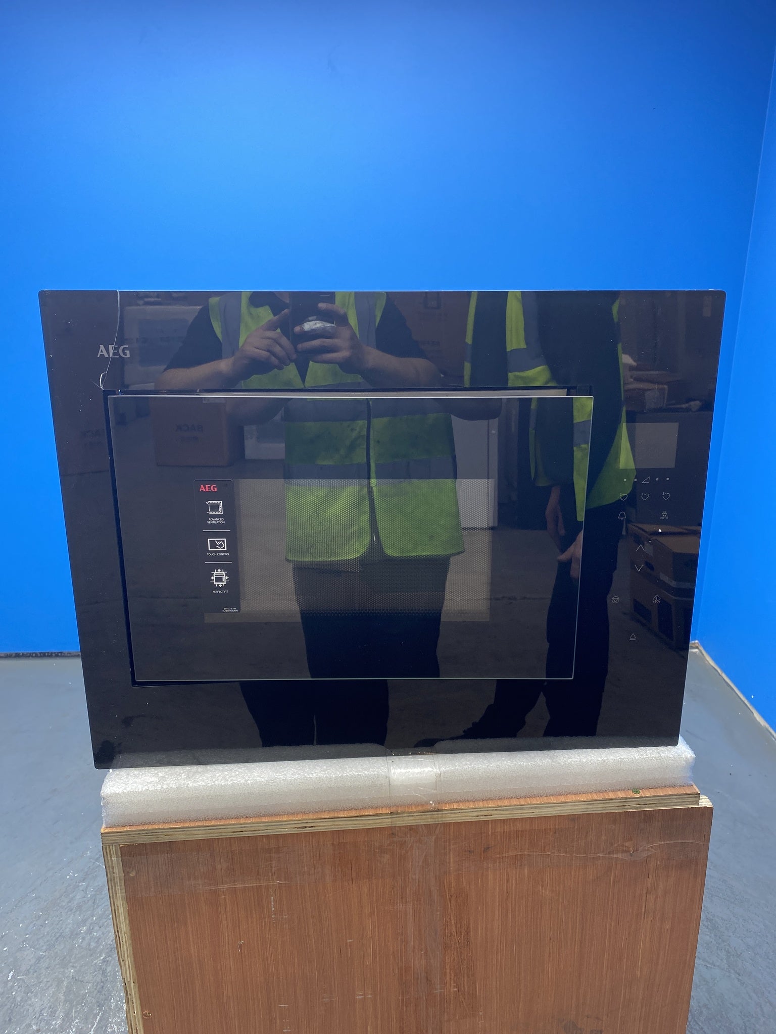 AEG 6000 Series OB6SM261UB Built-in Steam Microwave