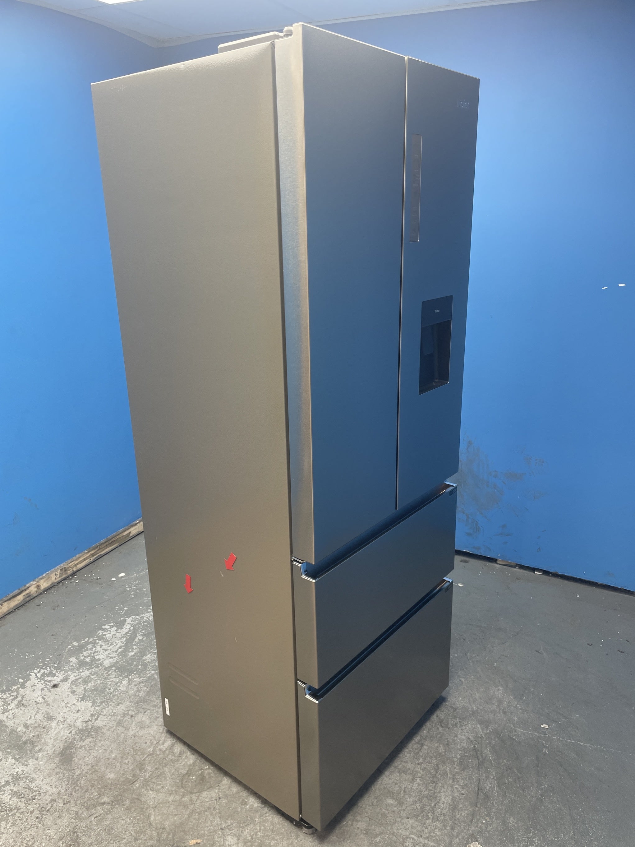 #GRC-160-115 - Haier HFR5719EWMP Series 5 French Door 444 Litre Fridge Freezer