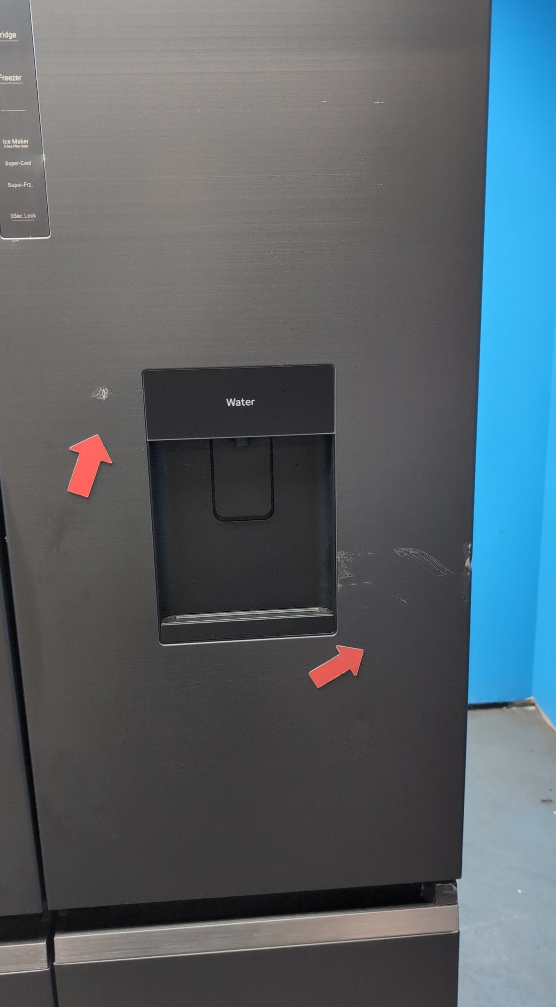 #GRC-163-397 - Haier French 4 Door Fridge Freezer – 528L, Black, Total No Frost