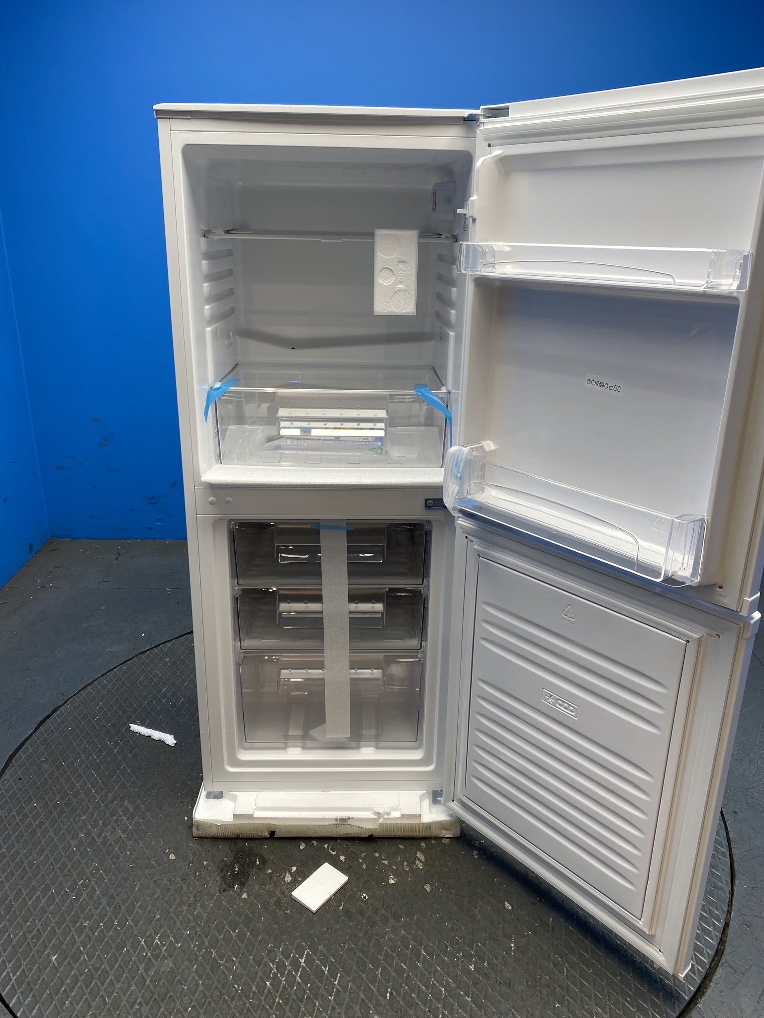 Candy CCH1S513EWK 185 Litre Combi Fridge Freezer