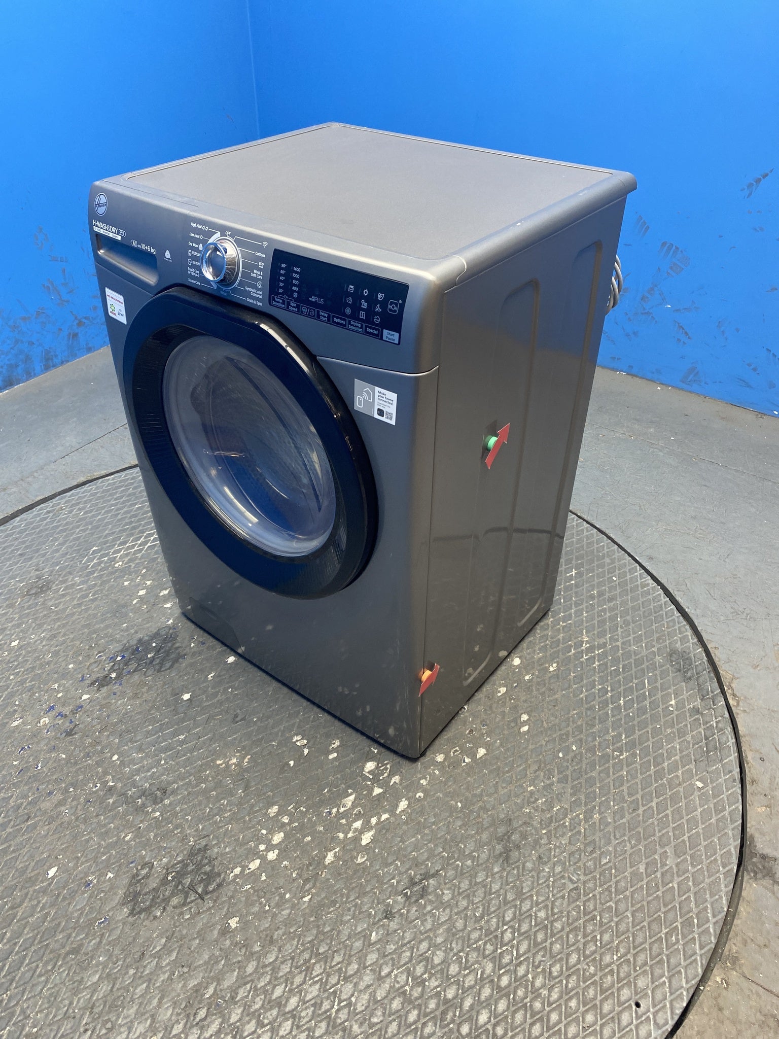 Hoover H3DPS41066TABR80 10kg / 6kg 1400 Spin Washer Dryer