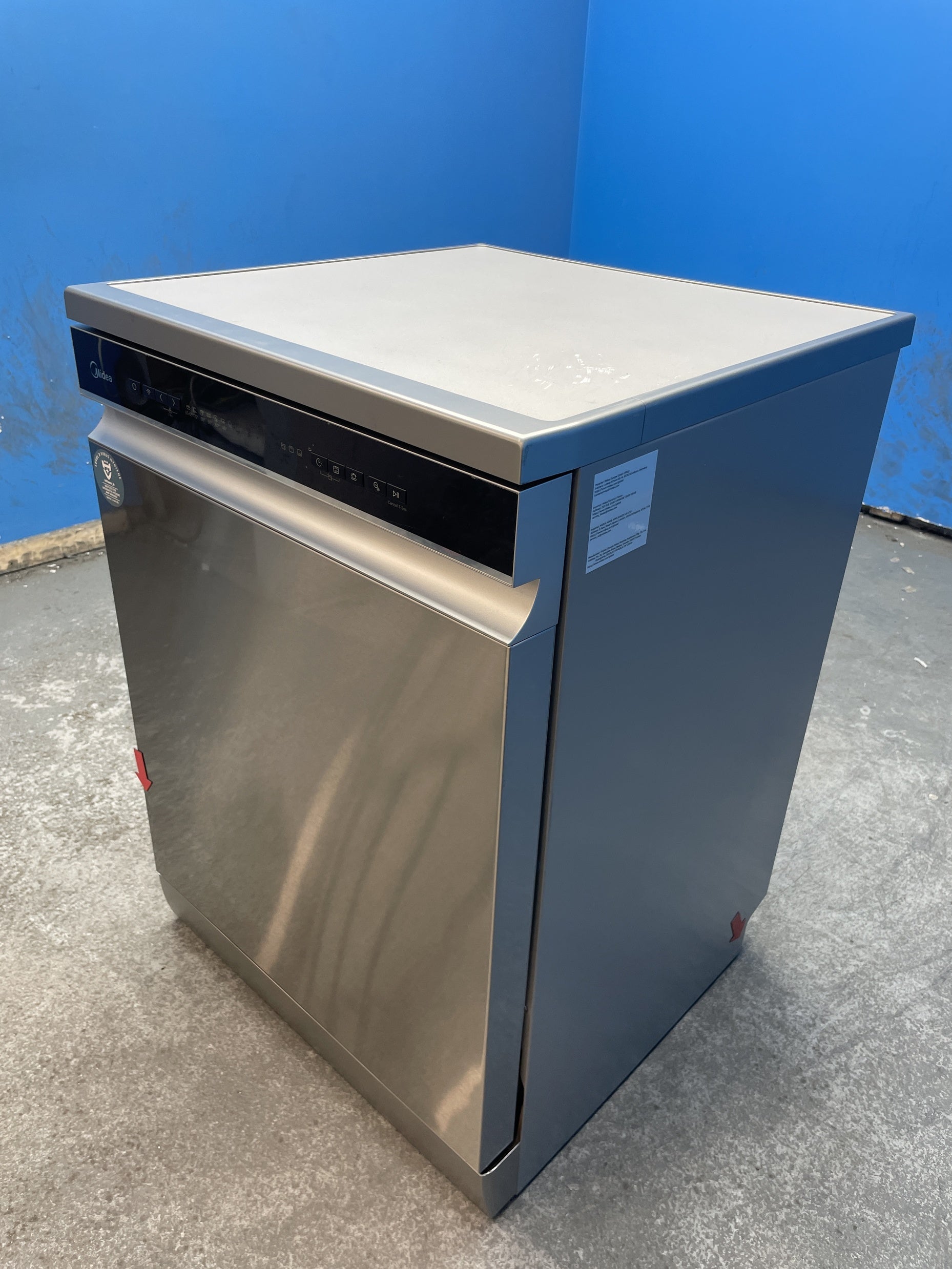 #GRC-158-778 - Midea MDWEF1433D 14 Place Full Size Dishwasher in Silver