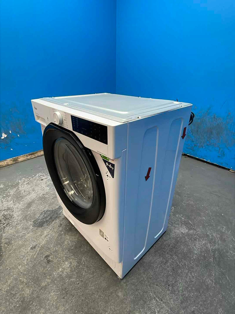 #GRC-160-621 - Hoover BH4S696M6DB9-80 9/6kg 1600rpm Integrated Washer Dryer