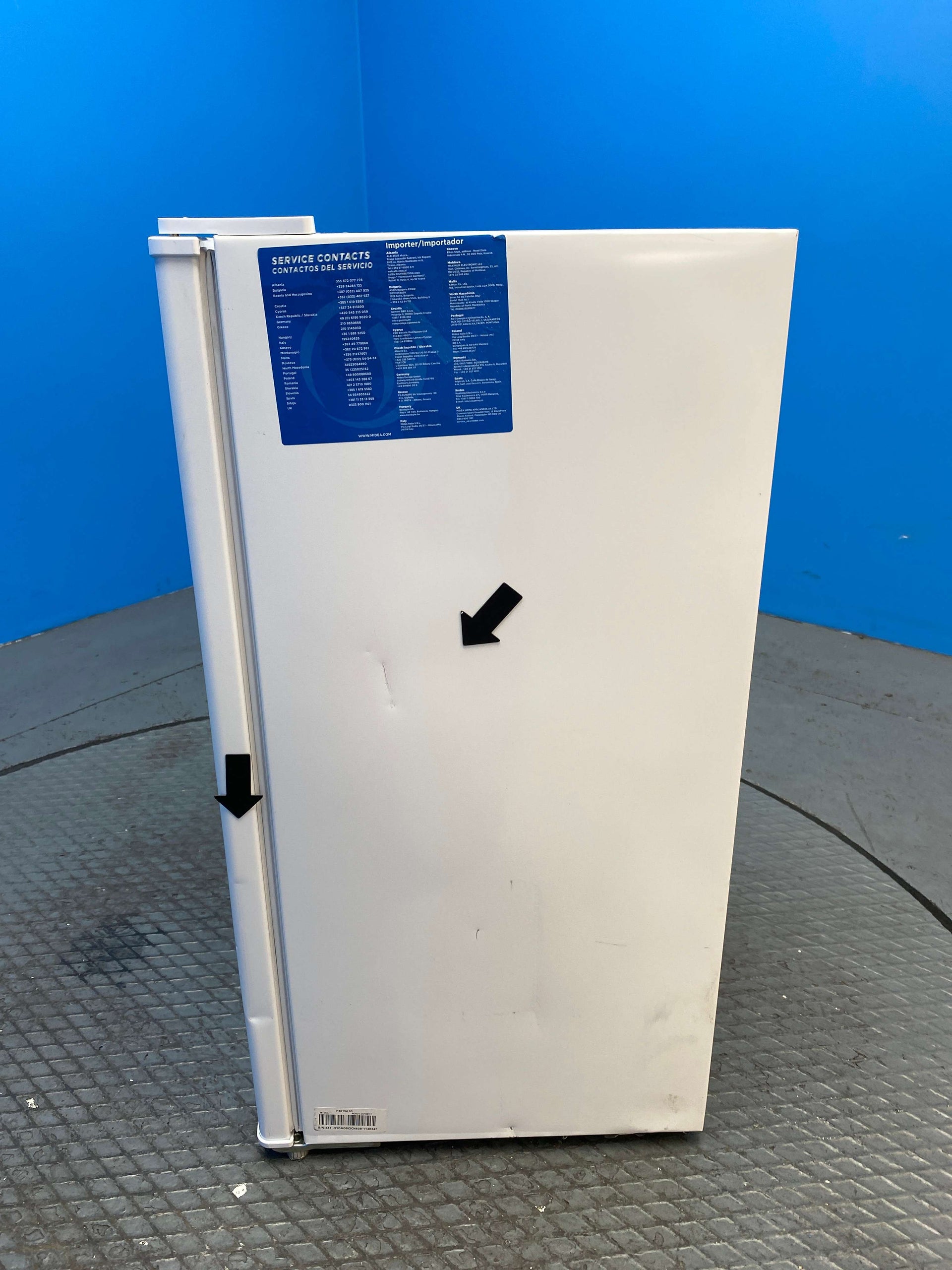 Midea MDRD125FGE01 80L Under Counter Mini Fridge