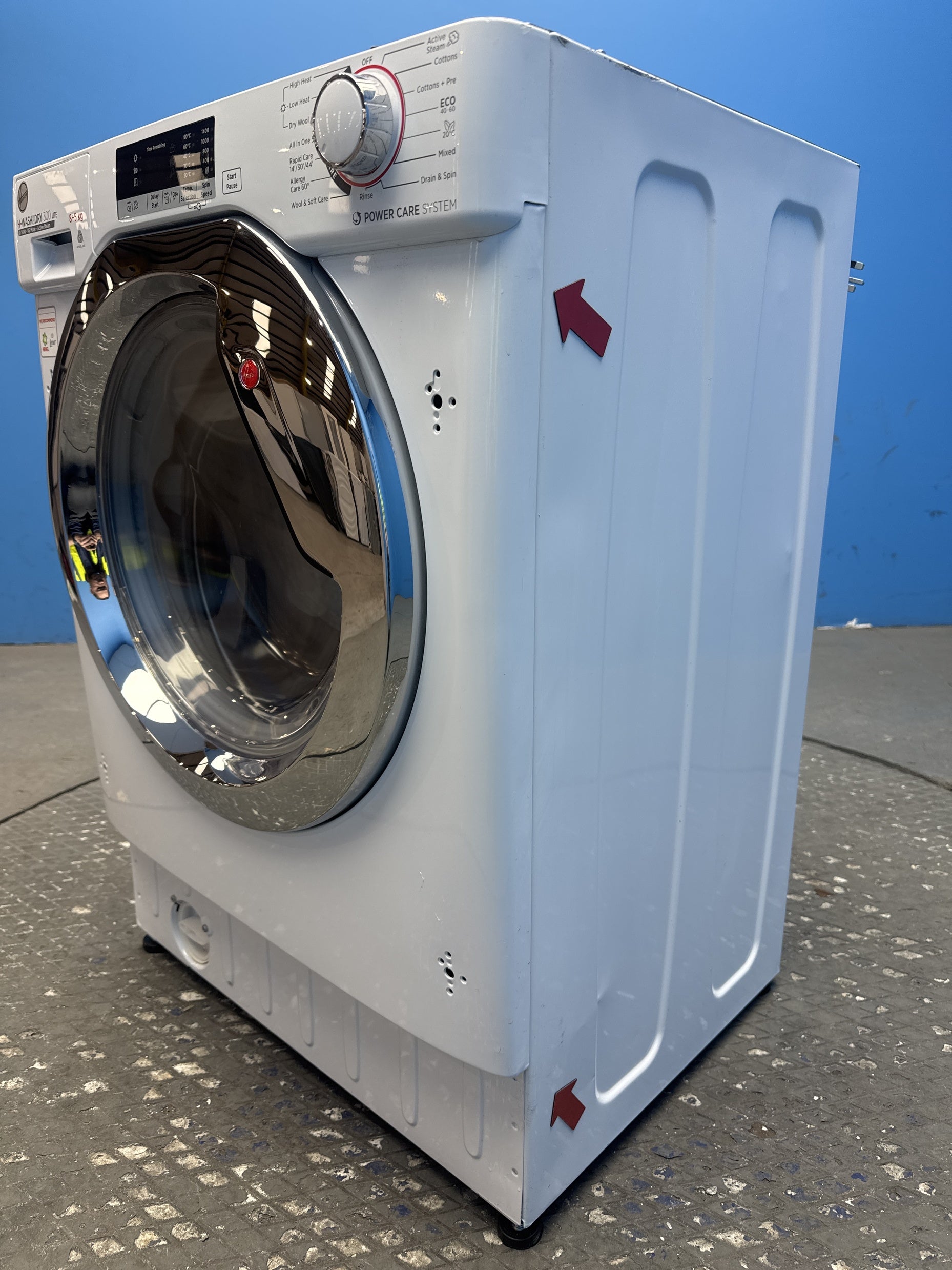 #GRC-153-976 - Hoover HBDS485D2ACE-80 Integrated 8/5kg 1400rpm Washer Dryer