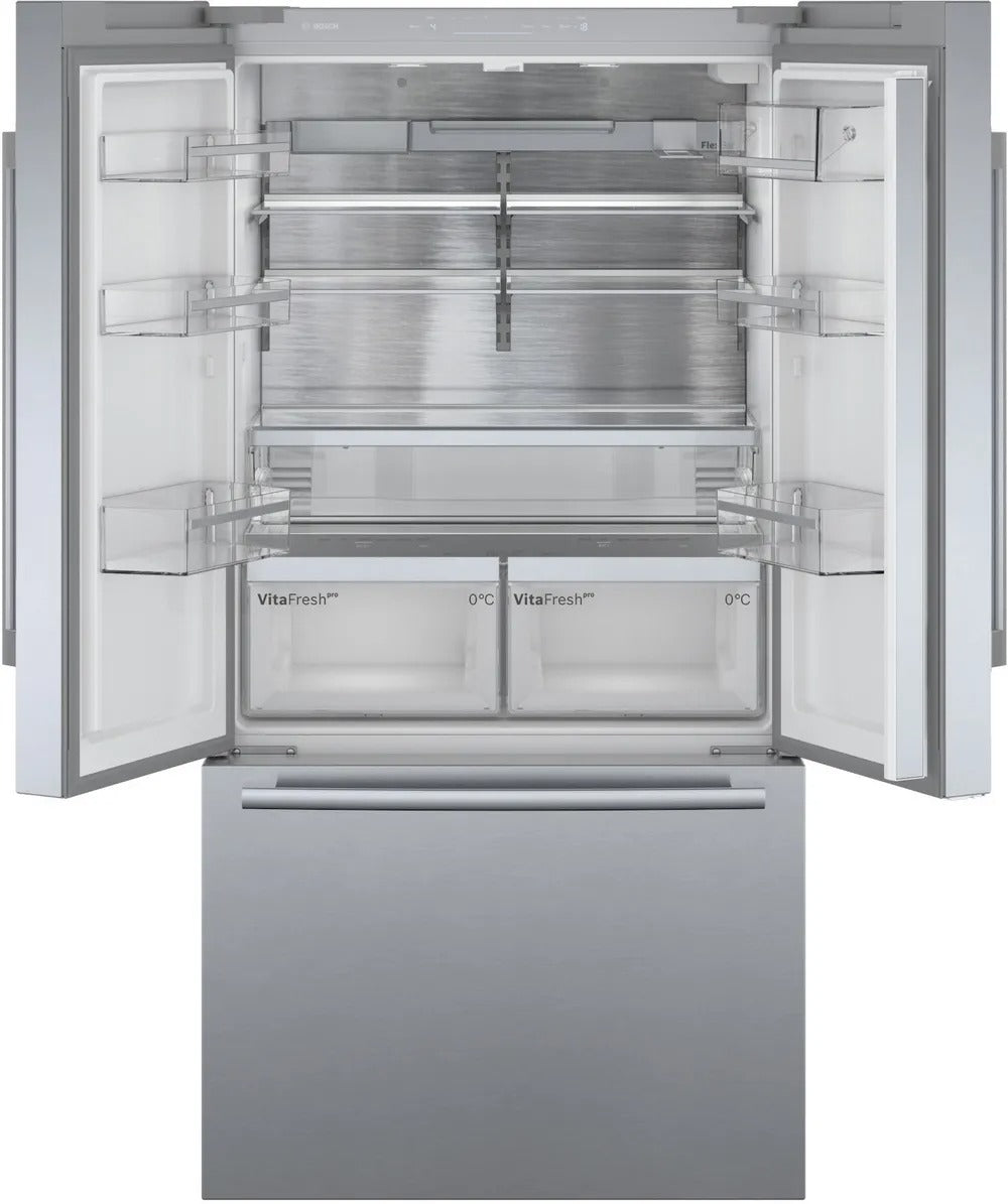 Bosch Series 8 French Door Fridge Freezer – 573L, Plumbed Ice & Water – Renew 2 U