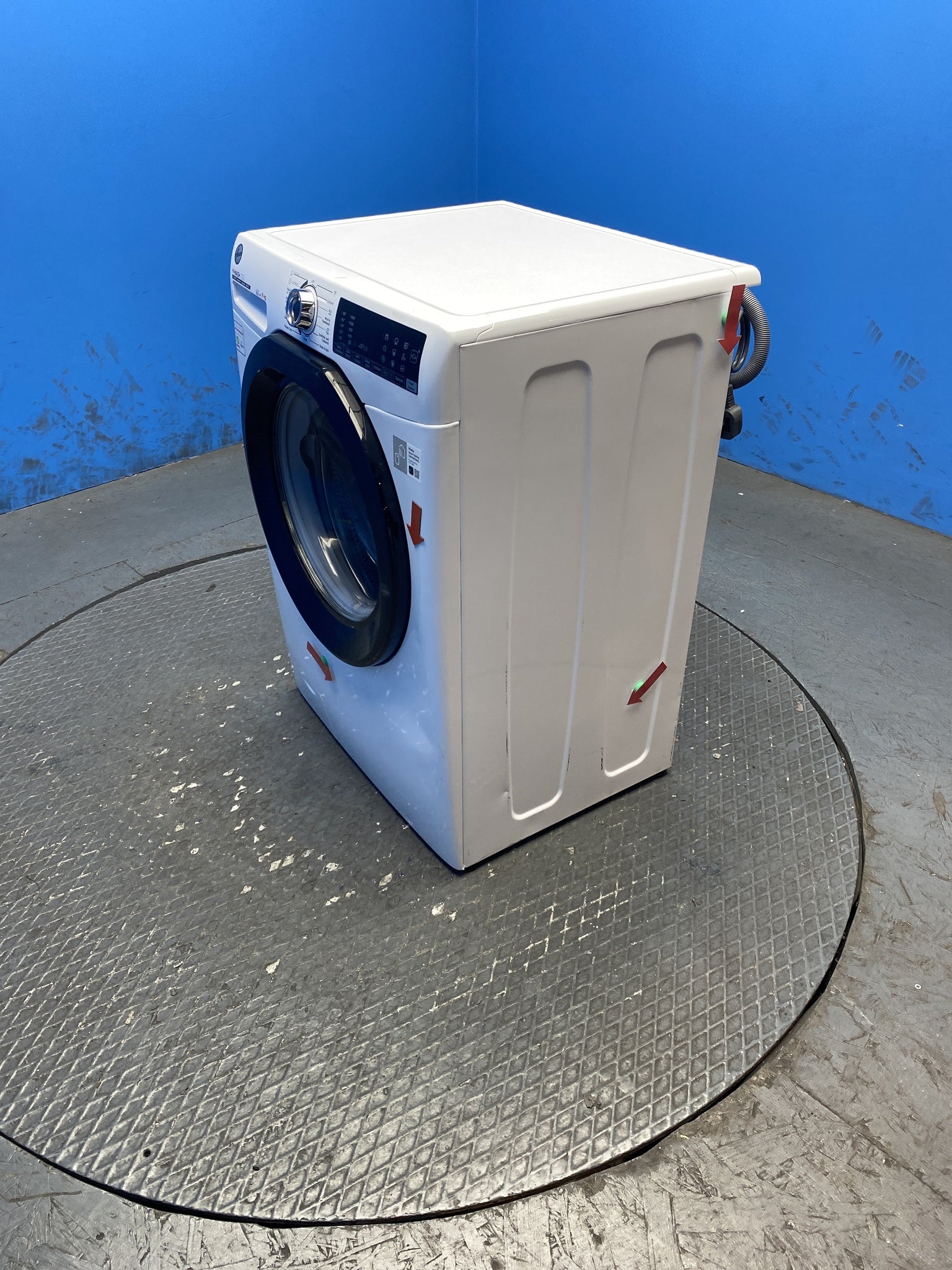 Hoover H3WPS496TAMB6 9kg 1400 Spin Washing Machine