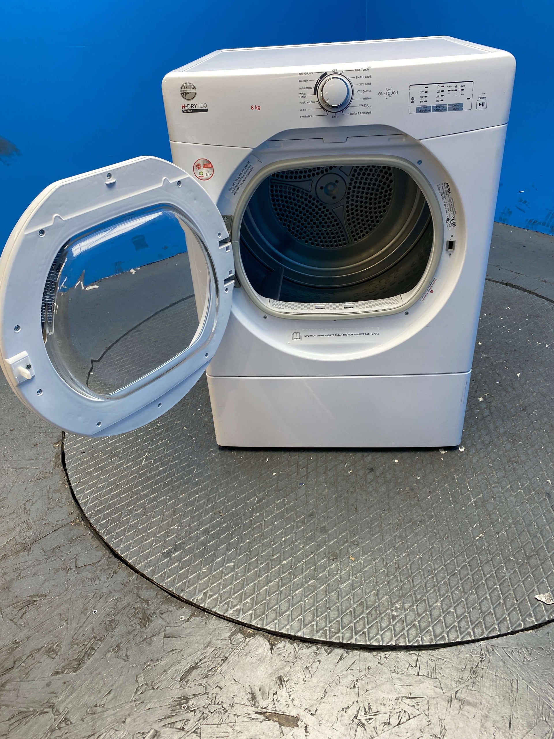 Hoover HLEV8LG 8kg Vented Tumble Dryer