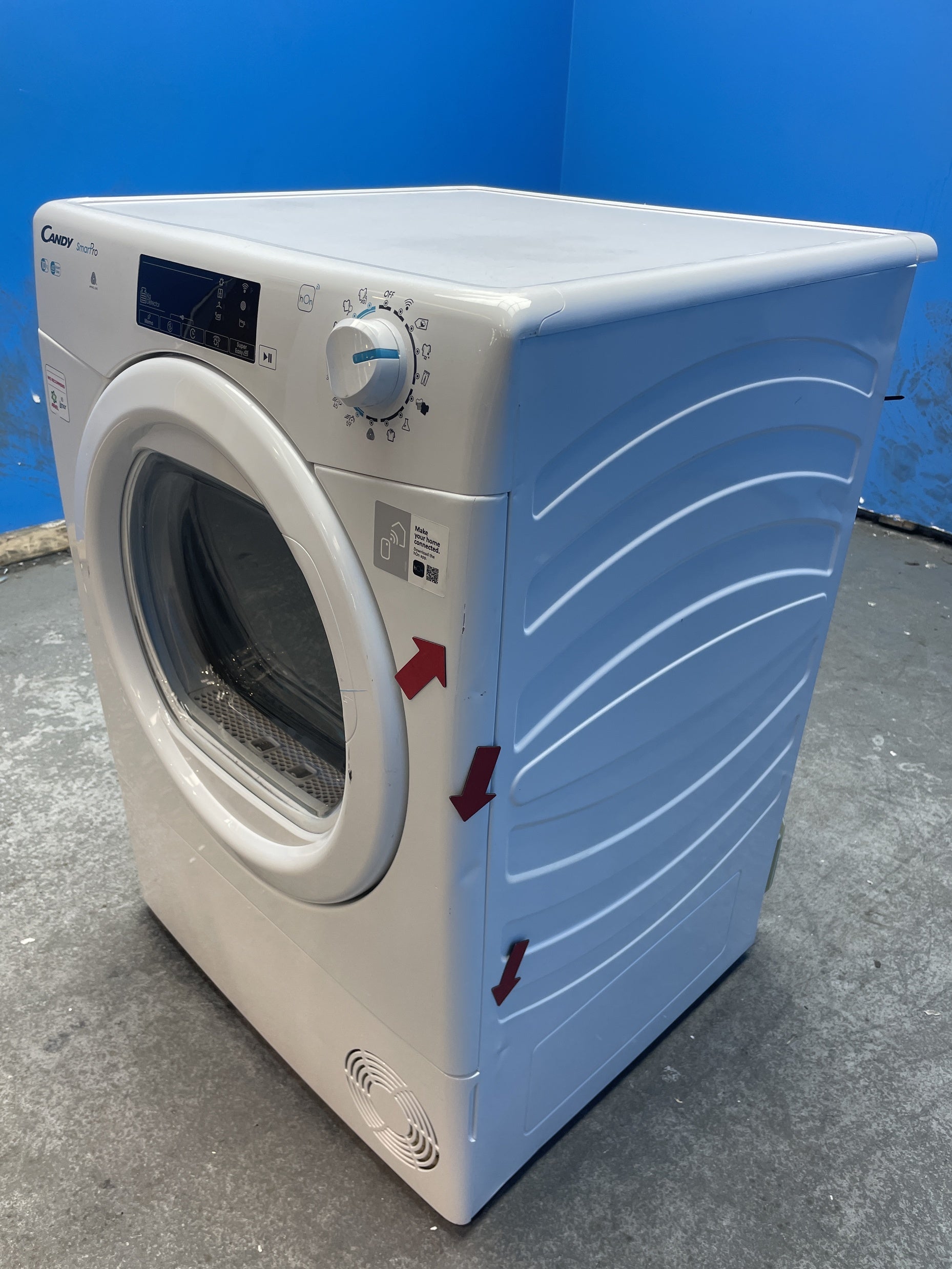 #GRC-158-653 - Candy Smart Pro CSOE C10TG 10kg Condenser Tumble Dryer