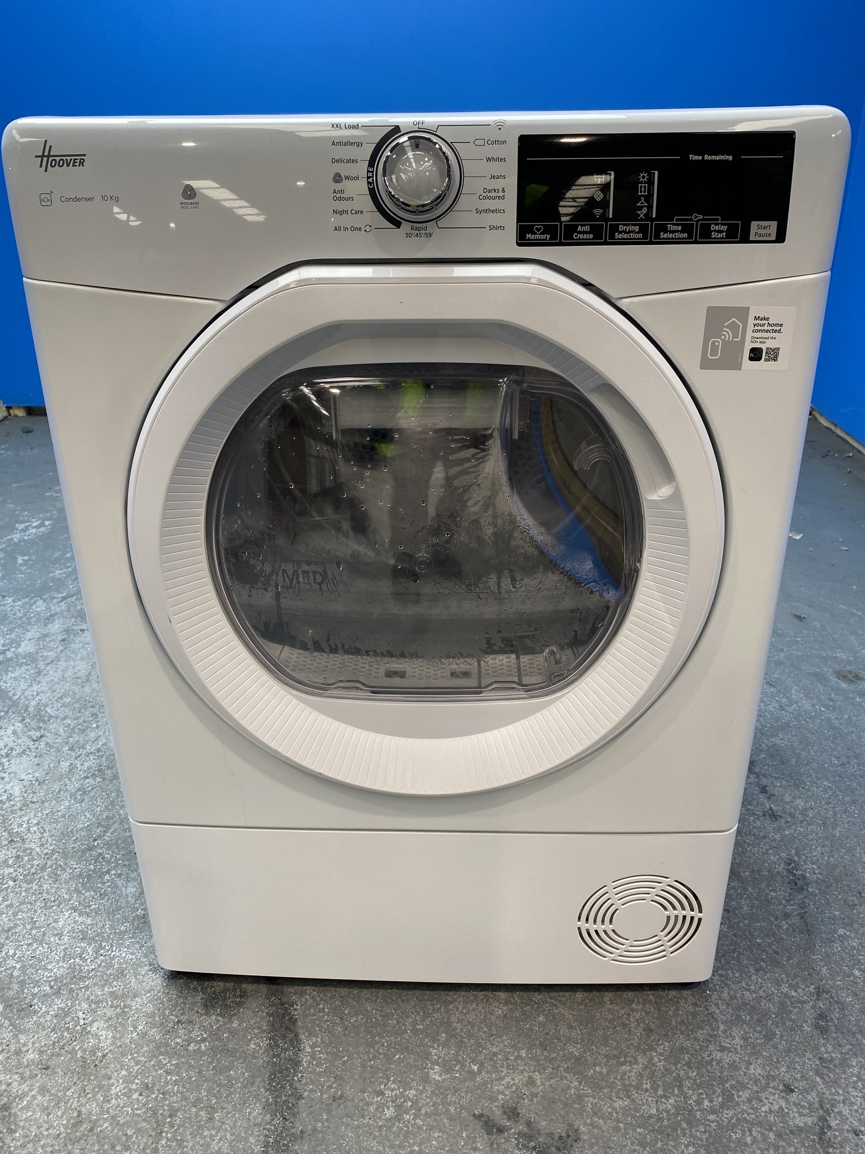 #GRC-157-343 - Hoover HRE C10TE-80 10kg Condenser Tumble Dryer