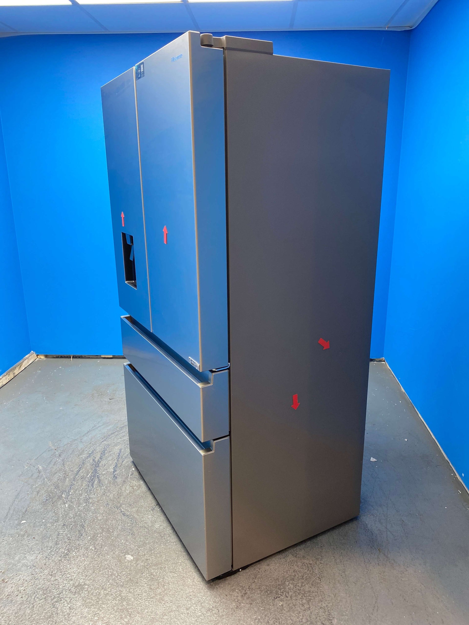 Hisense RF749N4SWSE 579L No Frost French Door Fridge Freezer