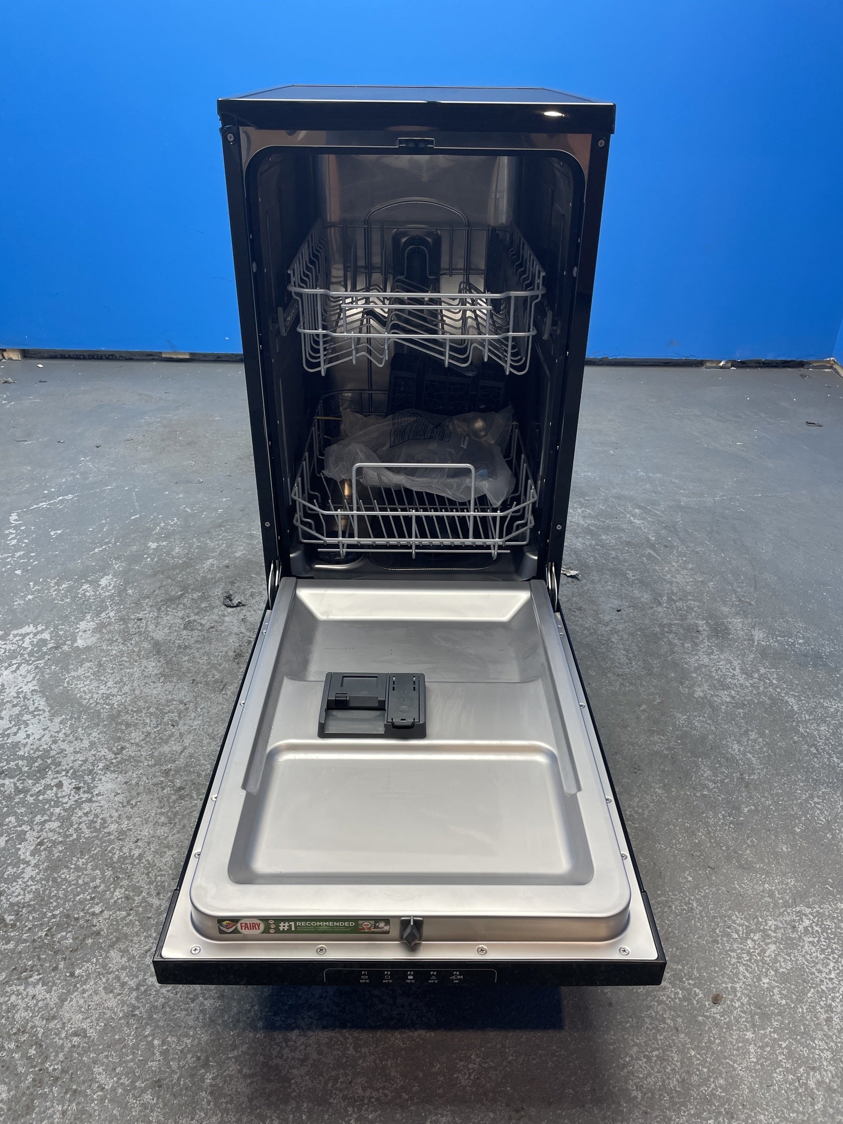 #GRC-151-144 - Candy CDPH 2L1049B-80 Slimline 10 Place Setting Dishwasher