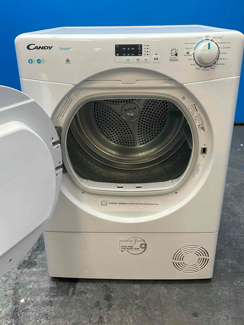 #GRC-162-293 - Candy Smart CSEC8LF-80 8kg Condenser Tumble Dryer