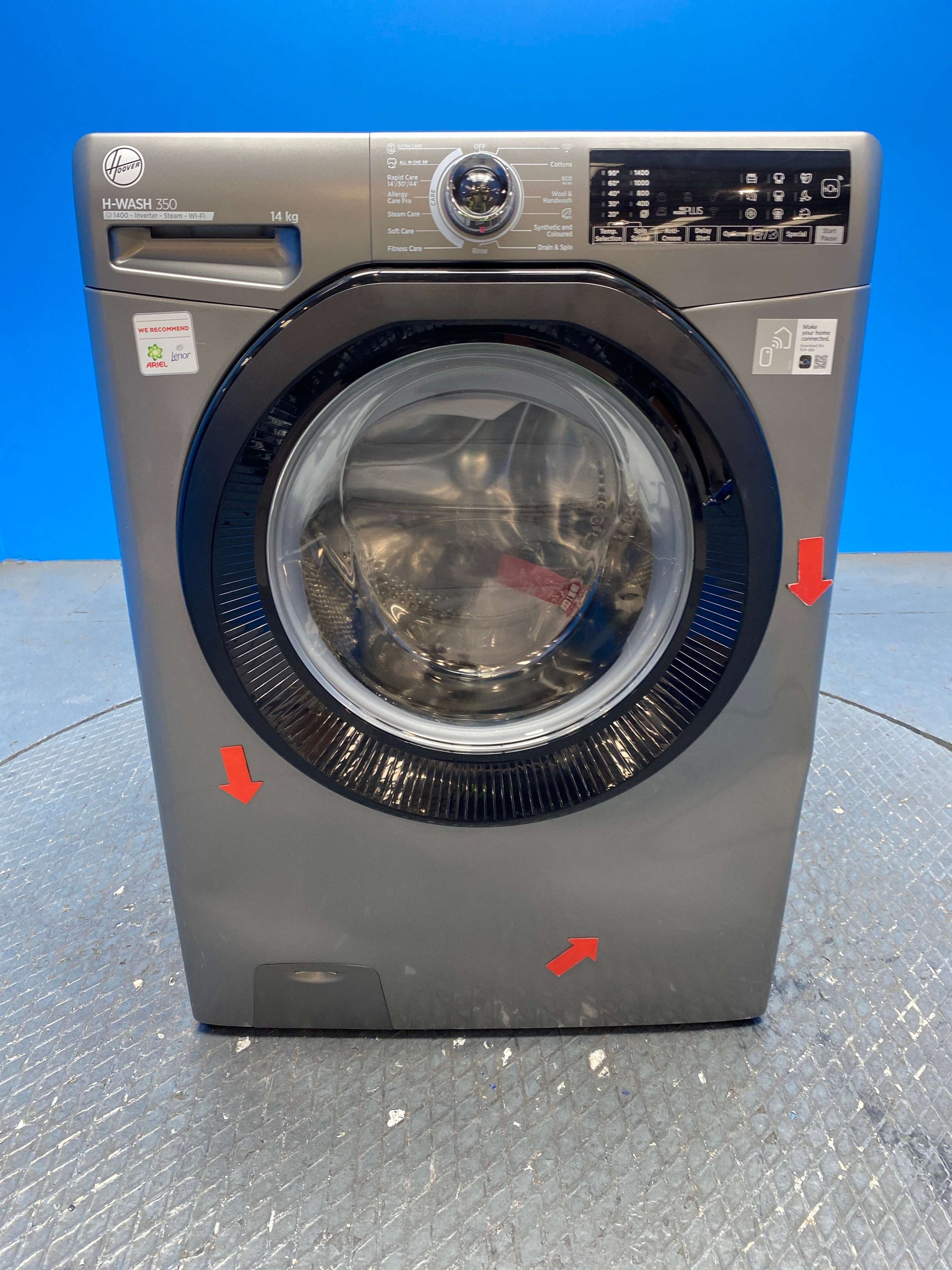 Hoover H3WPS4146TAMBR 14kg 1400rpm Wi-Fi Washing Machine