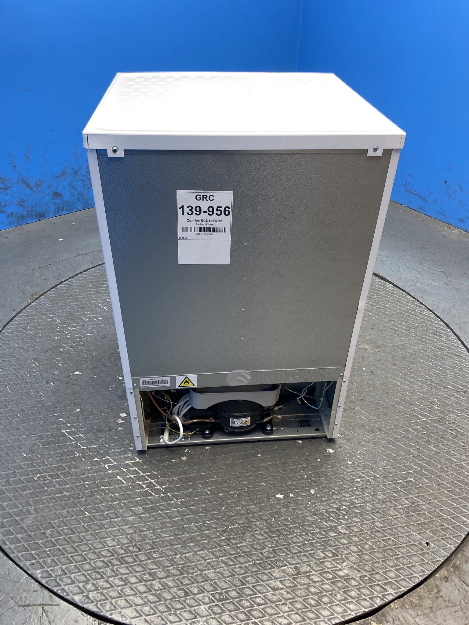 COMFEE' RCD133WH2(E) 131L Under-Counter Larder Fridge