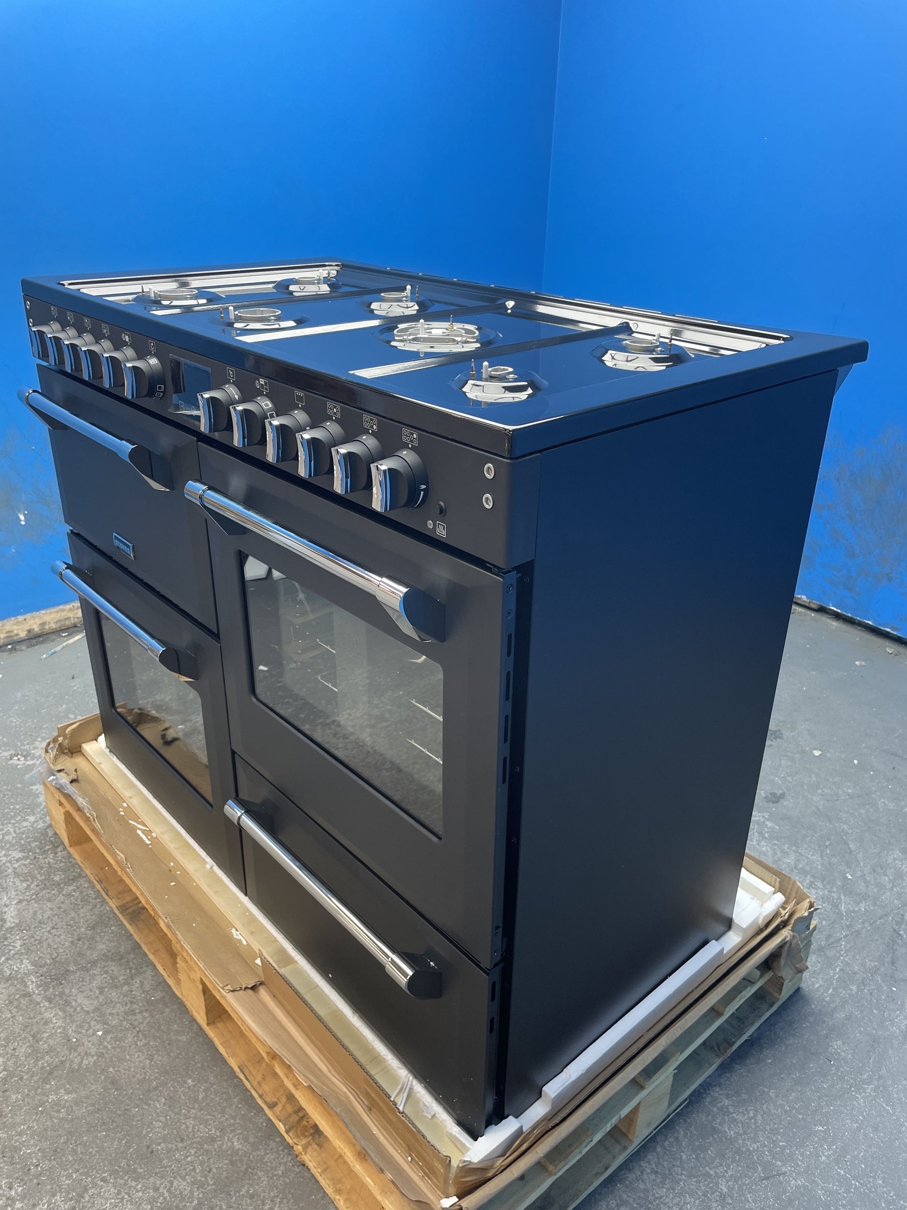 #GRC-159-430 - Stoves Richmond 110cm Dual Fuel Range Cooker Quad Oven