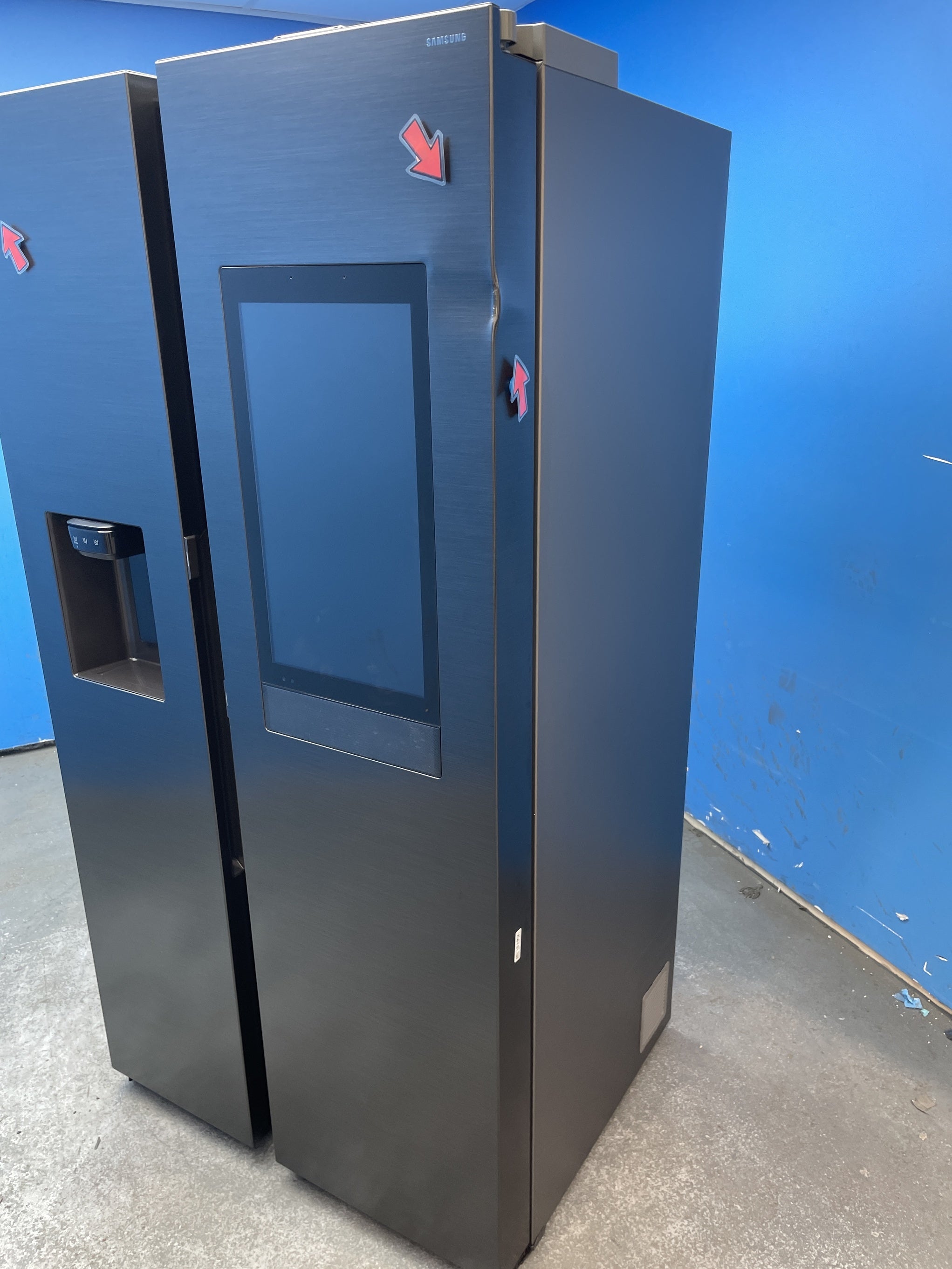 #GRC-145-384 - Samsung RS90F66BEFEU Family Hub American Fridge Freezer