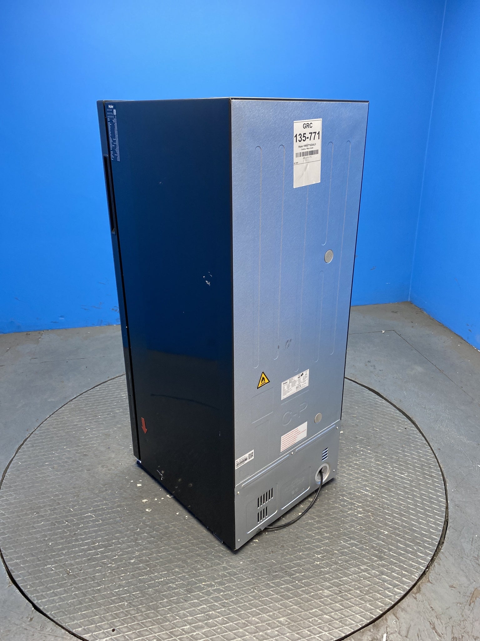 Haier HWS77GDAU1 77 Bottle Dual Zone Wine Cooler
