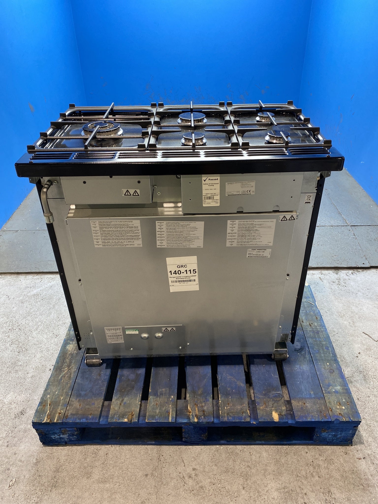 Rangemaster Longstock Deluxe 90cm Dual Fuel Range Cooker