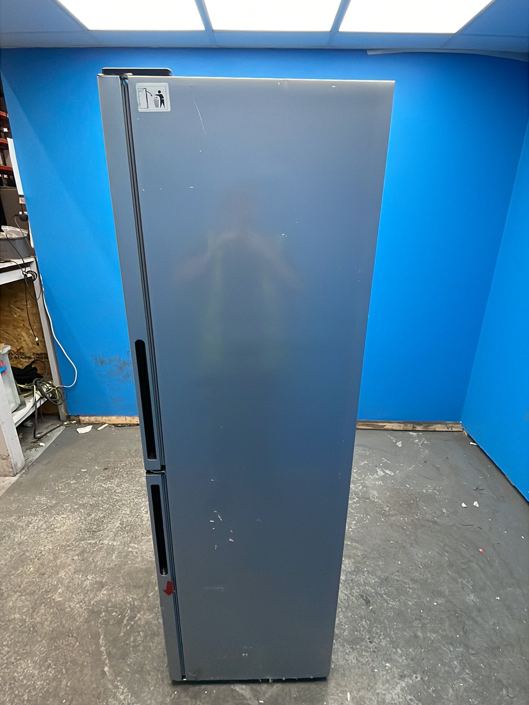 #GRC-162-808 - Candy 54.5cm Fridge Freezer – 252L, Silver, Low Frost, Smart WiFi