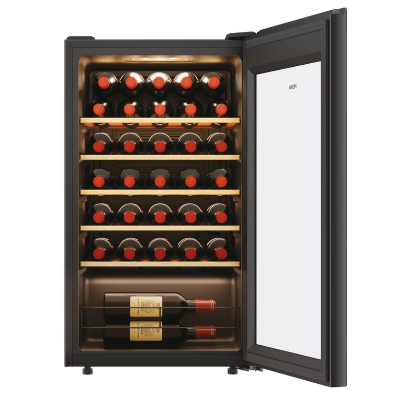 Haier HWS34GGH1K Series 3 34 Bottle Wine Fridge