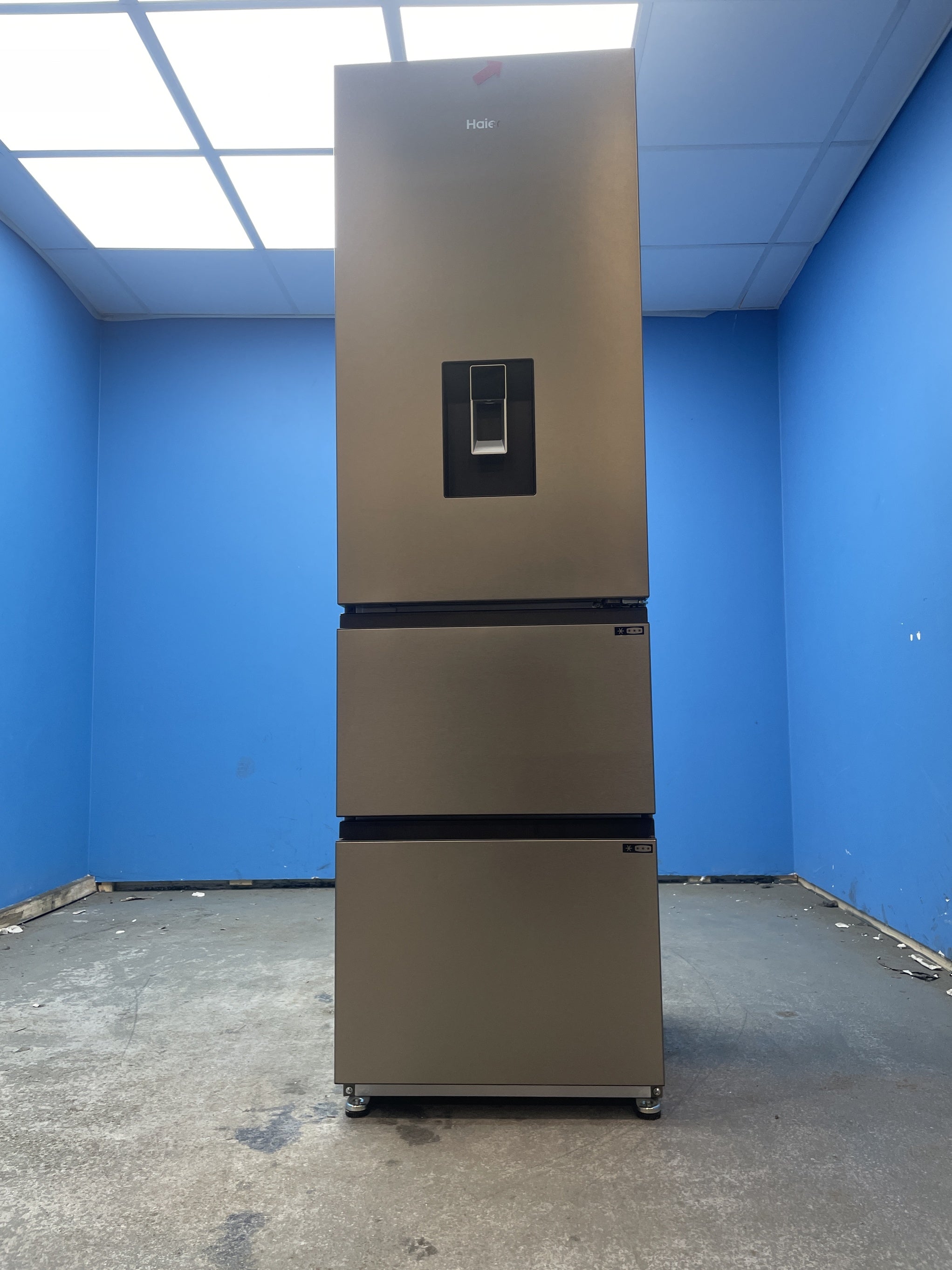 #GRC-159-618 - Haier 3D Combi Series 3 HTR3518EWMXK 60/40 Fridge Freezer