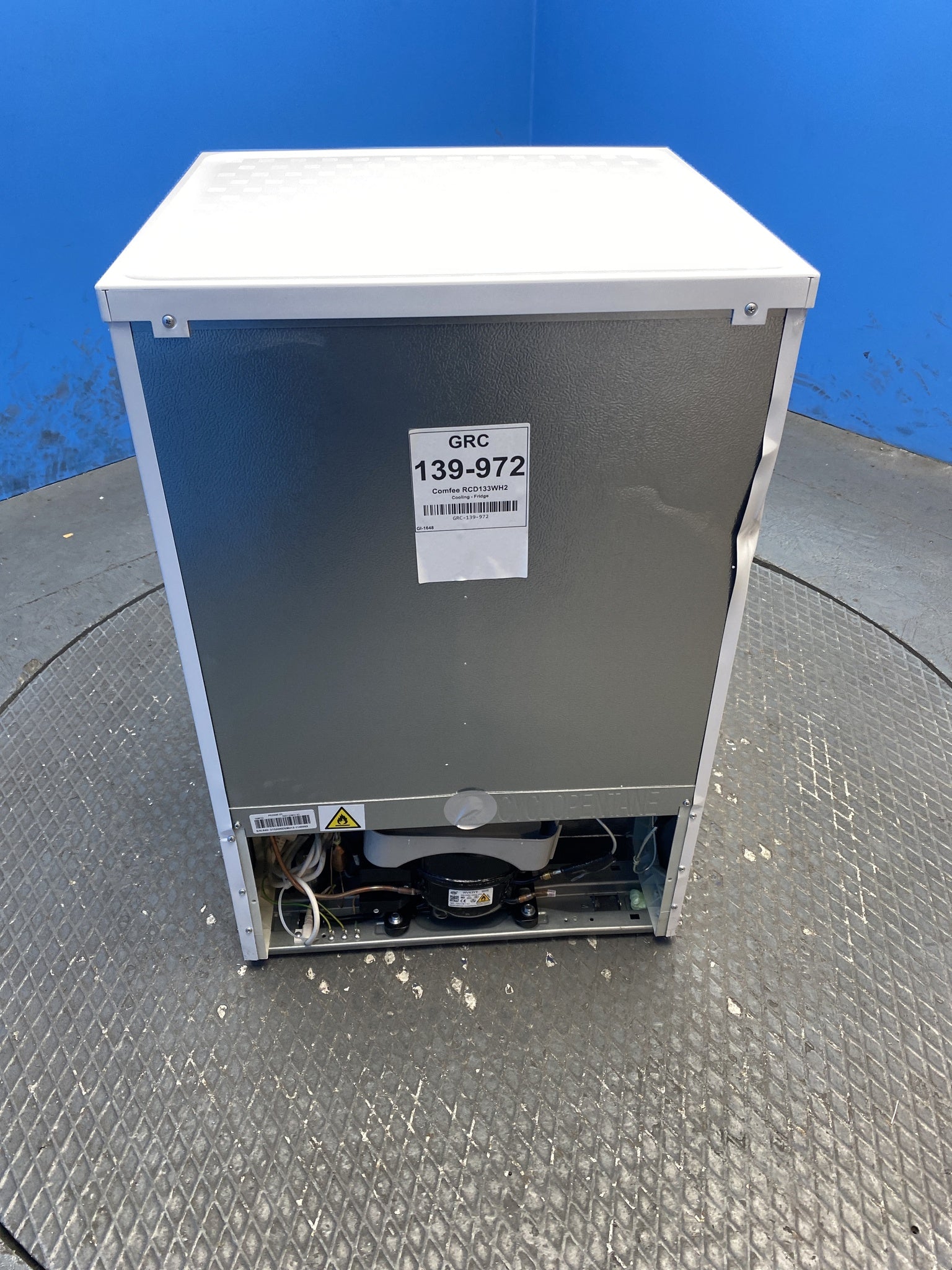 COMFEE' RCD133WH2(E) 131L Under-Counter Larder Fridge