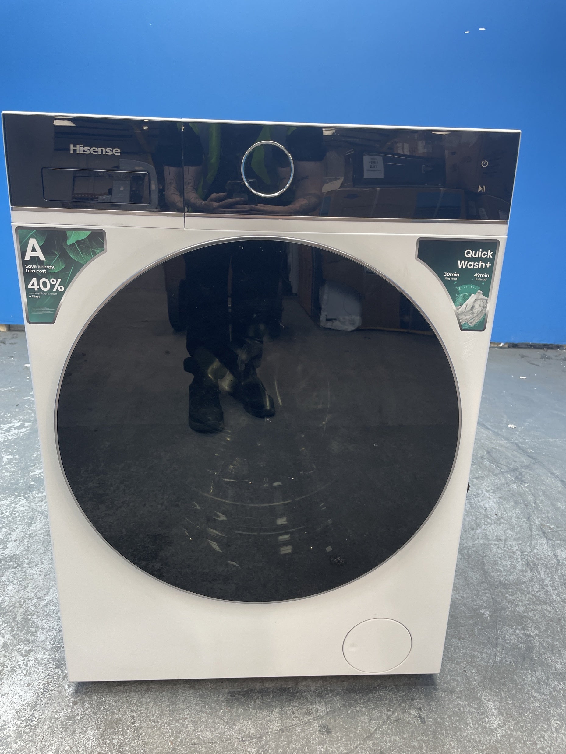 #GRC-143-636 - Hisense 5i Series WF5I1245BWR 12kg 1400rpm Washing Machine