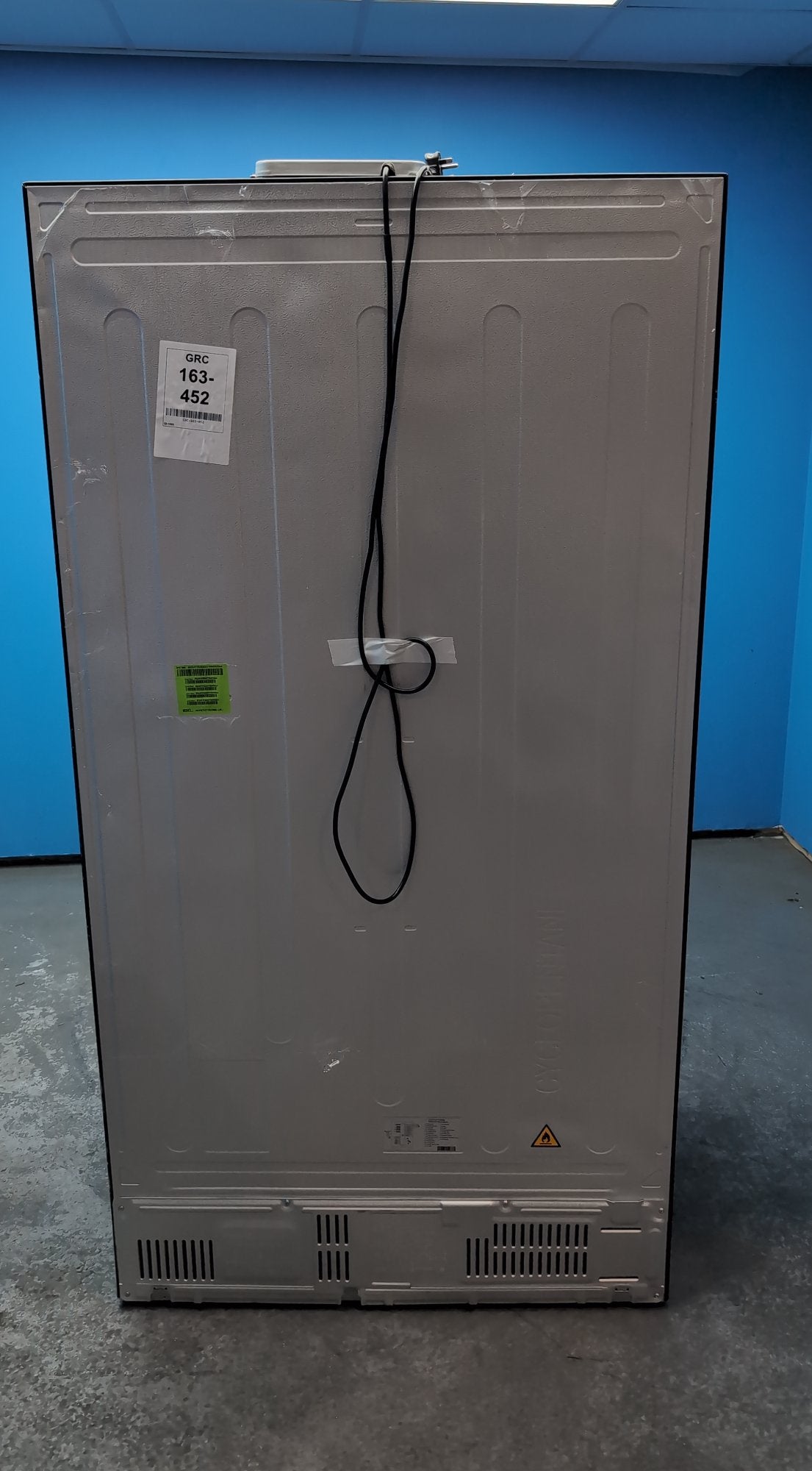 #GRC-163-452 - Haier American Style Fridge Freezer – 573L, Black, Total No Frost, Smart WiFi