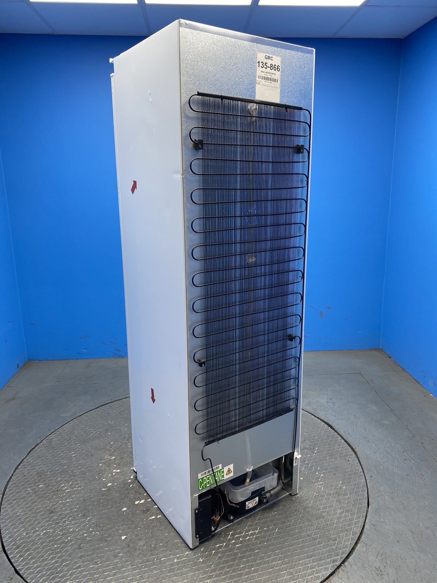 Haier HAUN518EWK 200L Integrated Total No Frost Freezer