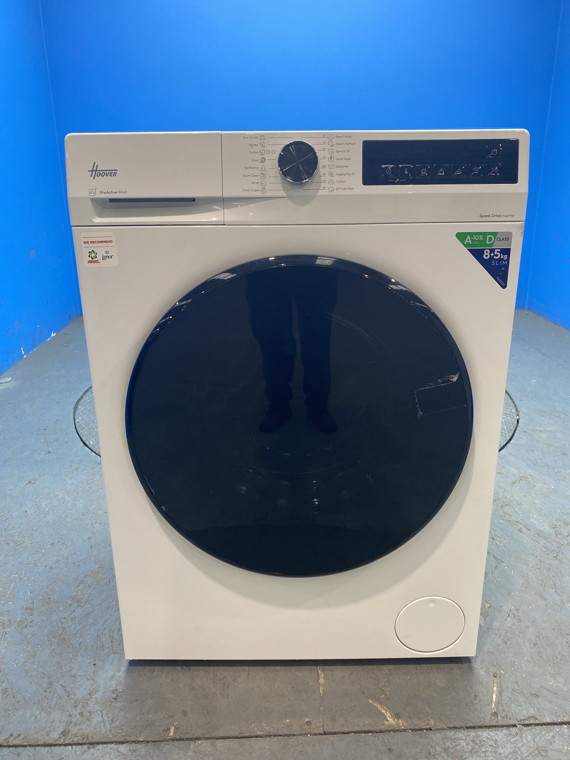 #GRC-156-850 - Hoover HBWR 485SB6-80 Pro Wash Series 3 8/5kg 1400rpm Washer Dryer