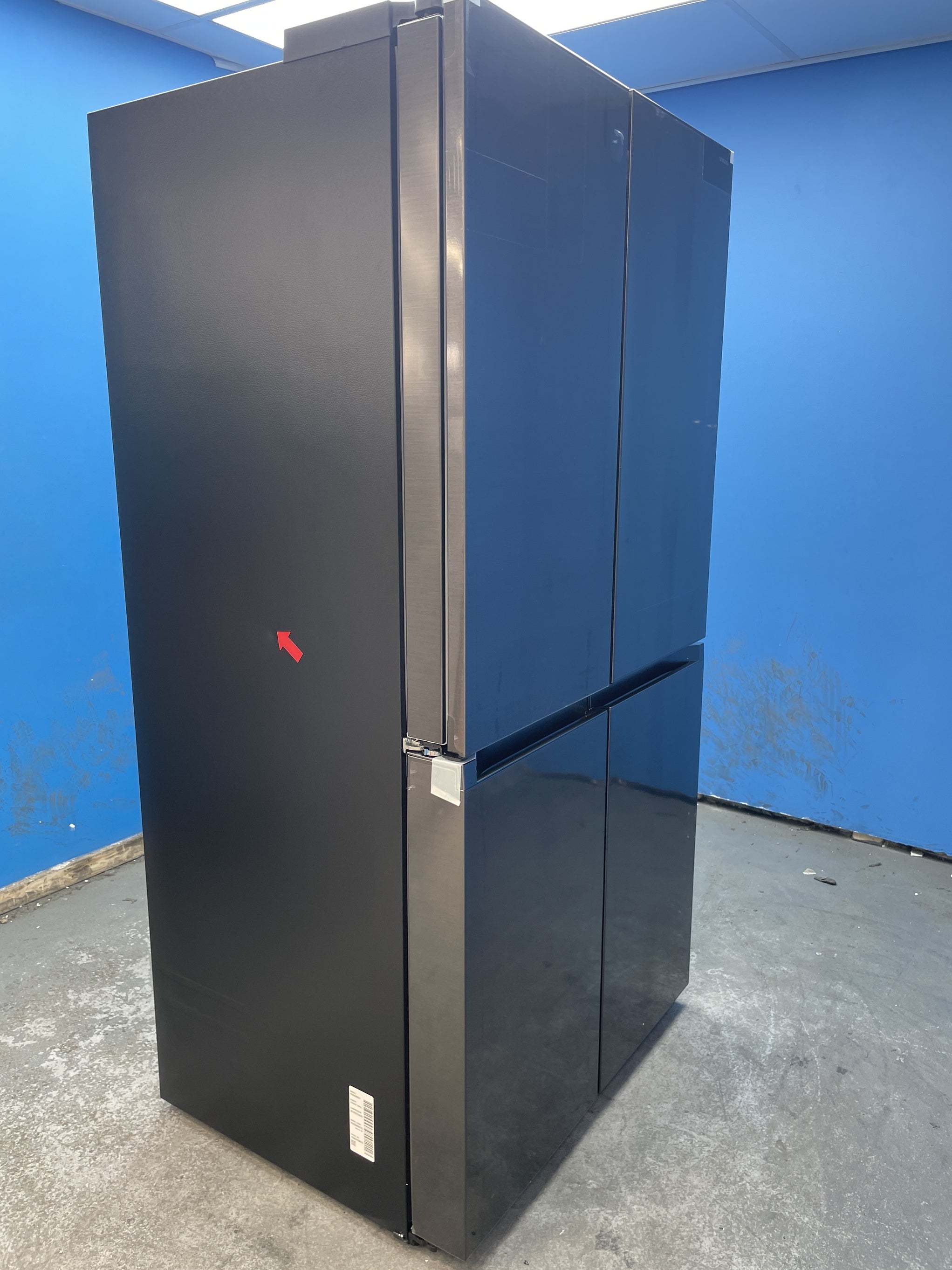 #GRC-157-802 - Samsung Series 9 Bespoke AI RF65DG960EB1 SpaceMax French Door Refrigerator
