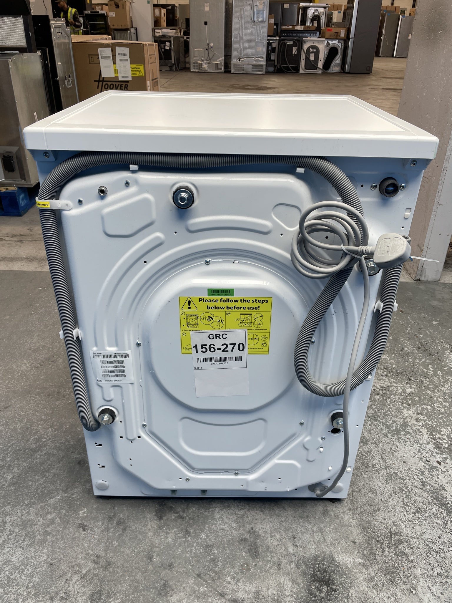 #GRC-156-270 - Haier X Series 7 HWD100-B14367U1 10/6kg 1400rpm Washer Dryer