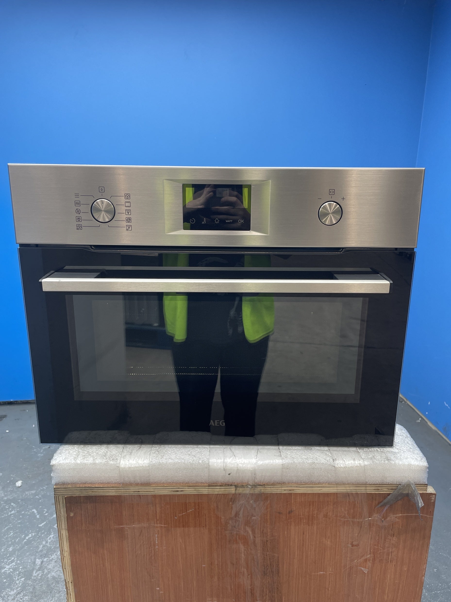 #GRC-158-265 - AEG OK6NK40M 6000 CombiQuick Built-In Combination Microwave