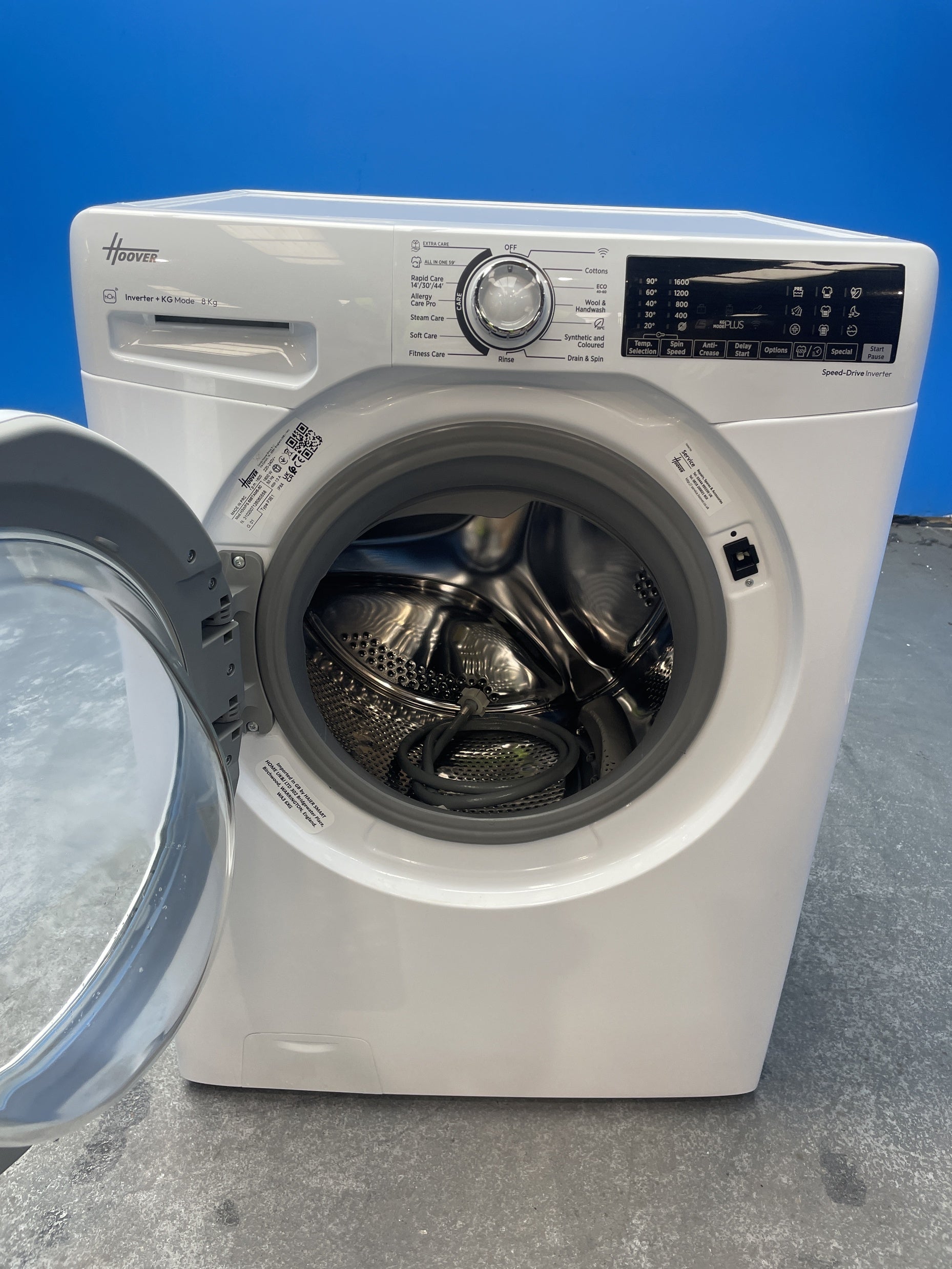 #GRC-159-491 - Hoover H-WASH 350 H3WPS 686TAM6 8kg 1600rpm Washing Machine