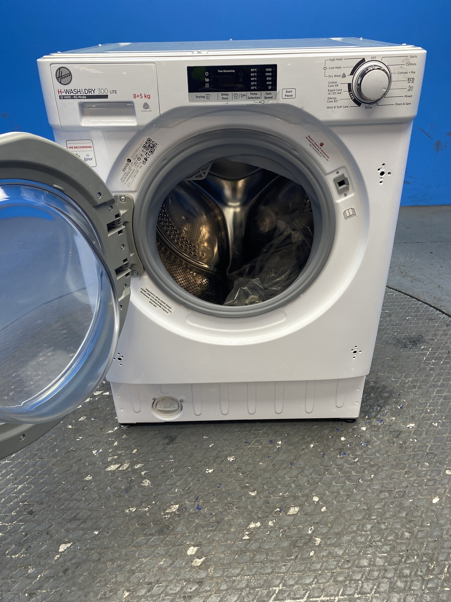 Hoover HBD 485D2E Integrated 8kg/5kg 1400rpm Washer Dryer
