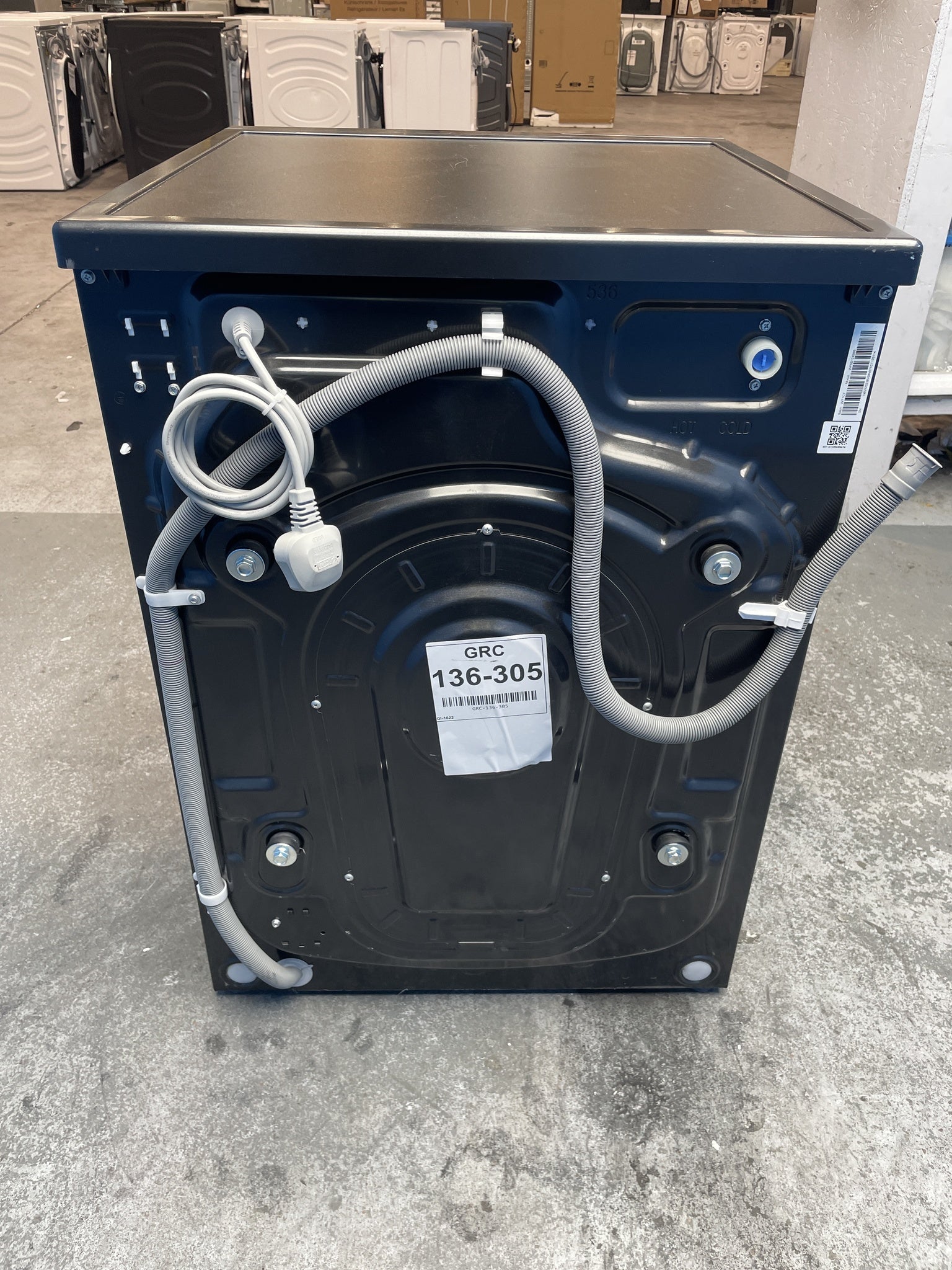 #GRC-136-305 - Hisense WF5S1245BB 12kg 1400rpm Smart Washing Machine