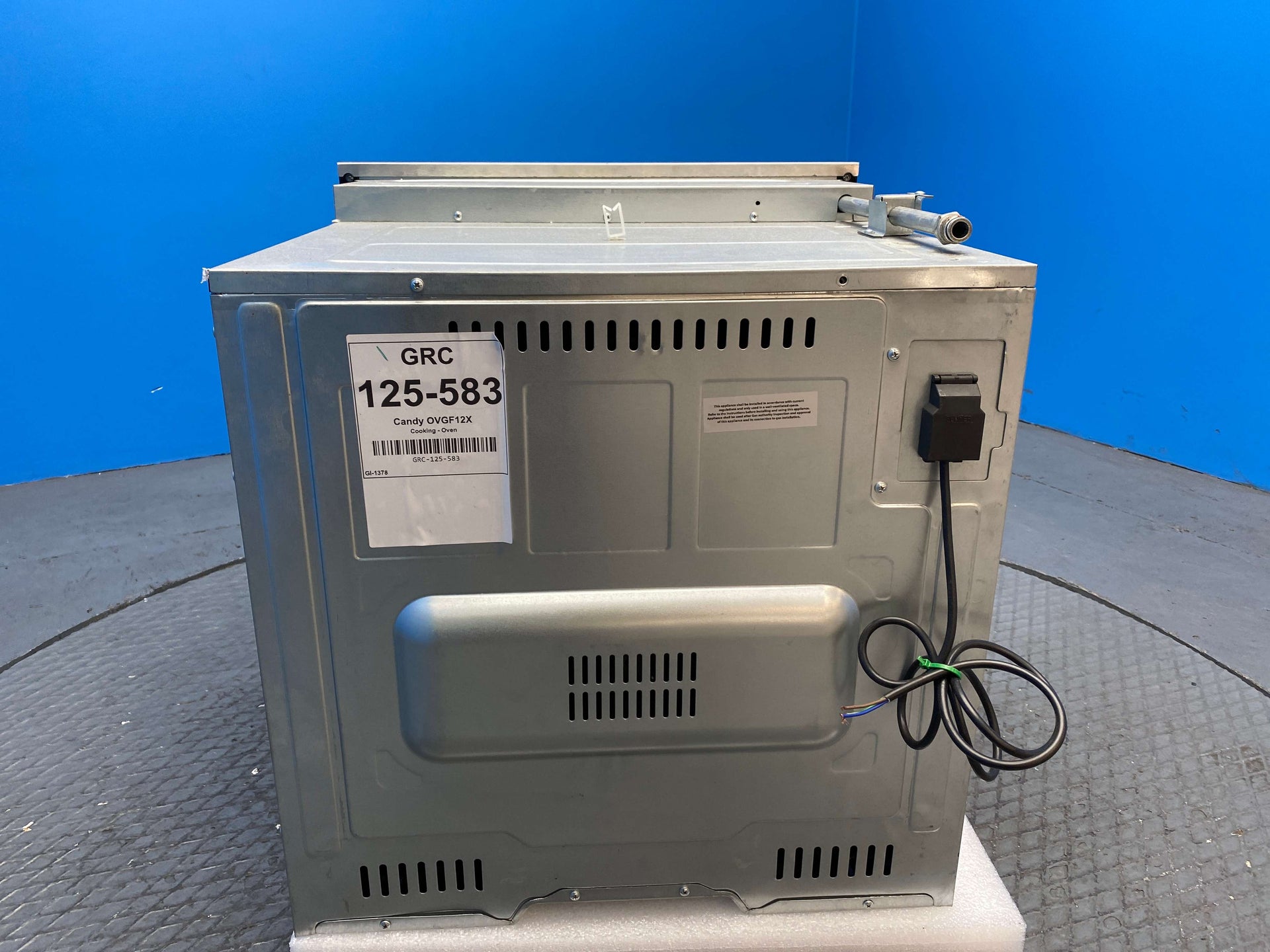 Candy OVGF12X Built In Single Gas Oven