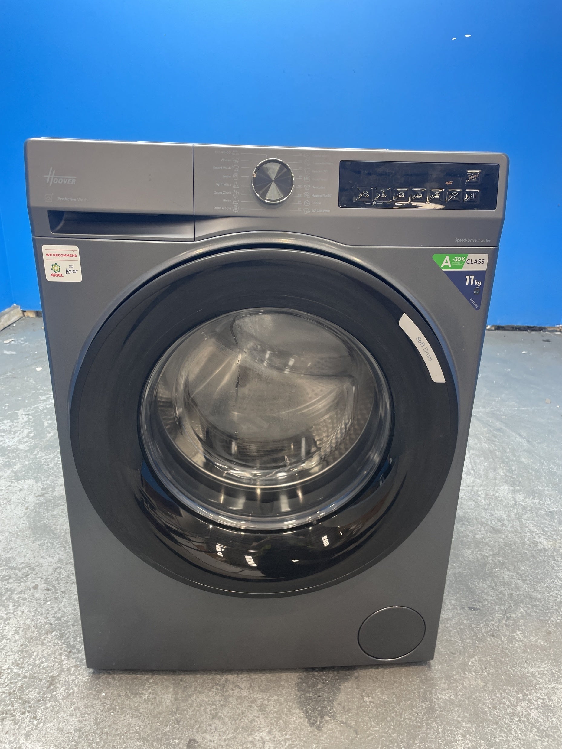 #GRC-159-551 - Hoover HBR 411BL9G-80 Series 3 11kg 1400 Spin Washing Machine