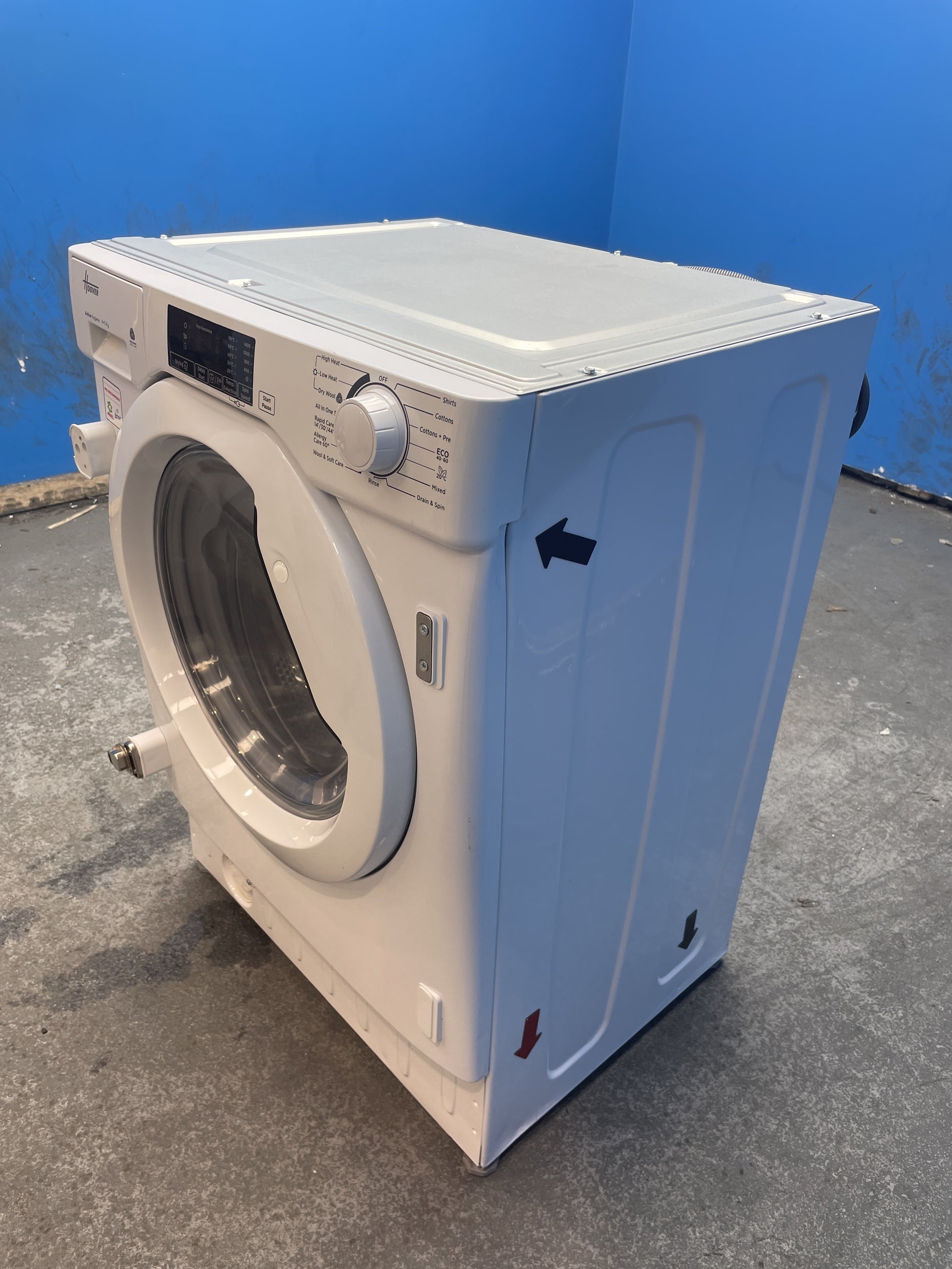 #GRC-158-621 - Hoover HBD 495D14/1-80 Integrated 9kg/5kg 1400rpm Washer Dryer