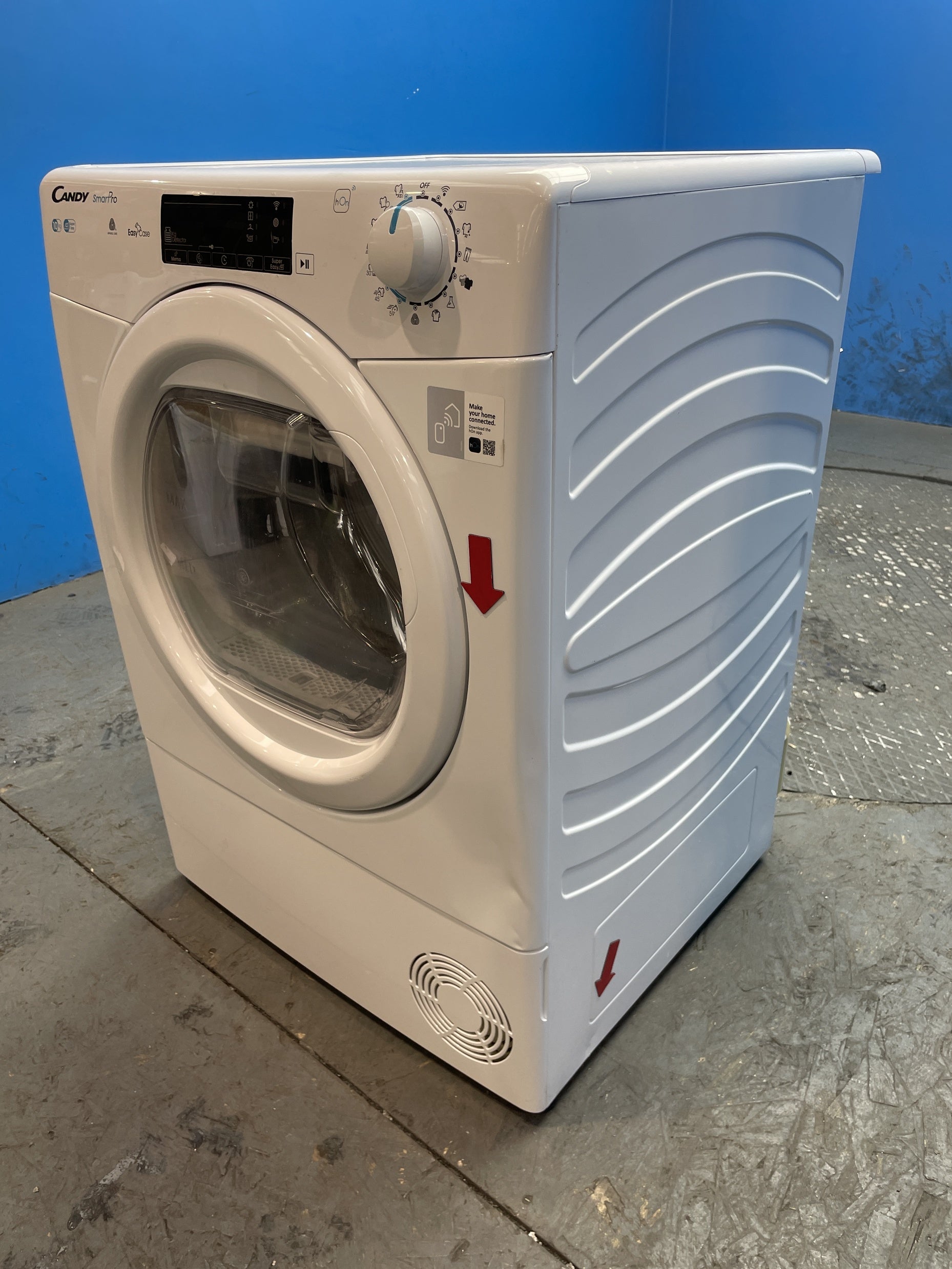 #GRC-155-154 - Candy CSOEC10TE-80 10kg Condenser Smart Pro Dryer