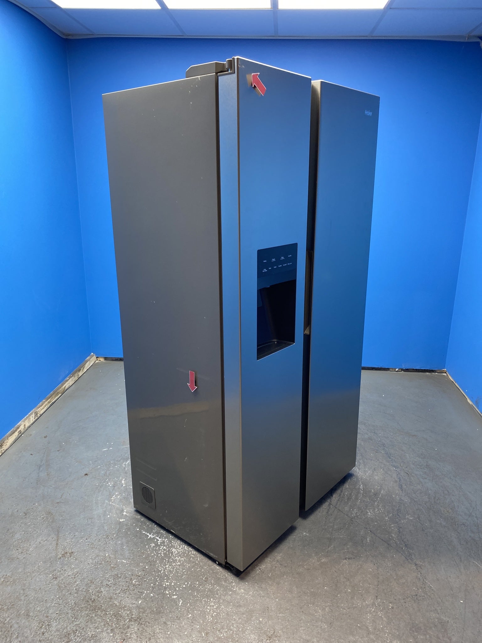 Haier HSR5918DIMP American Style Series 5 511 Litre Fridge Freezer