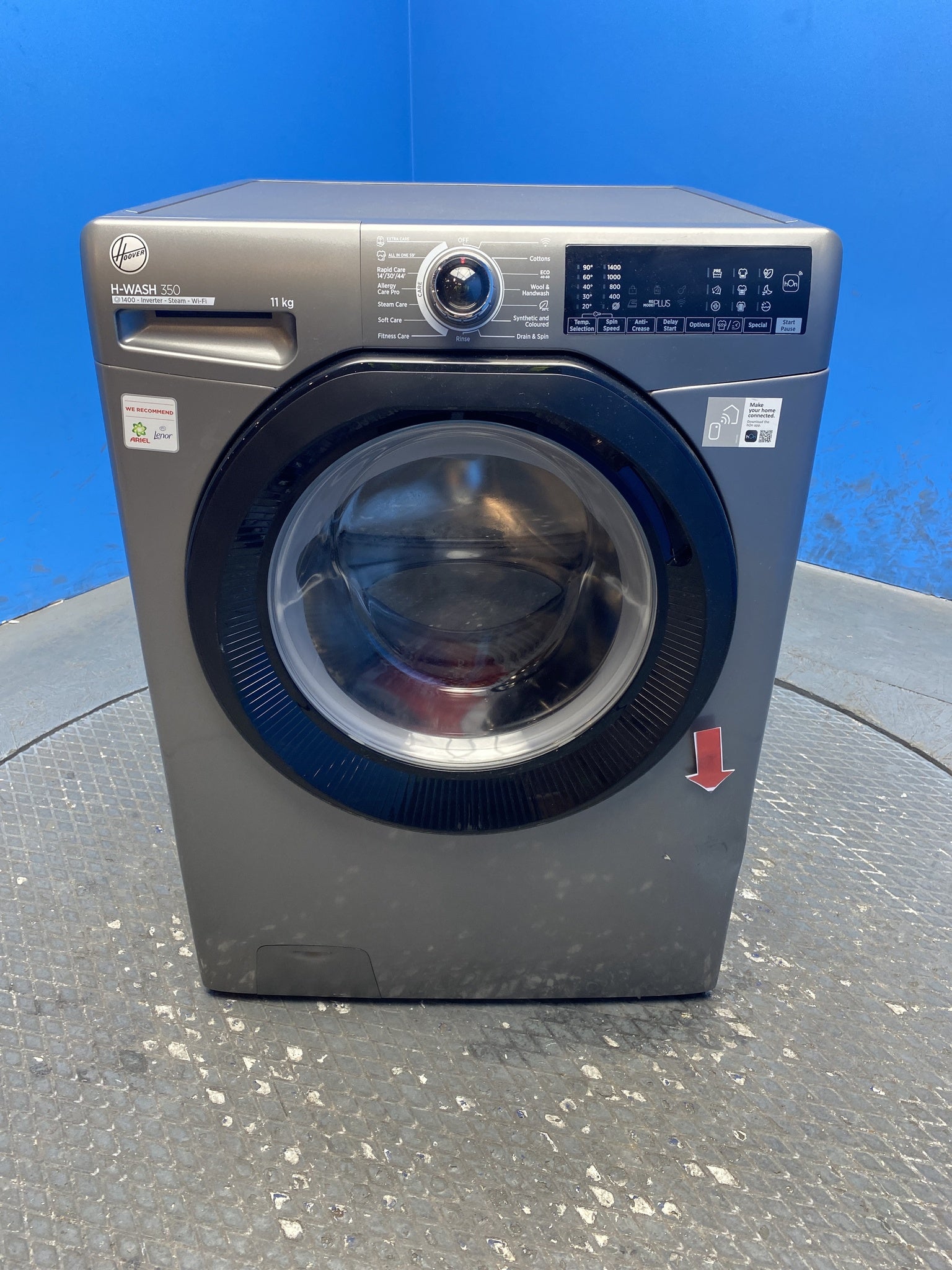 Hoover H-WASH 350 H3WPS4116TAMBR 11kg 1400rpm Washing Machine