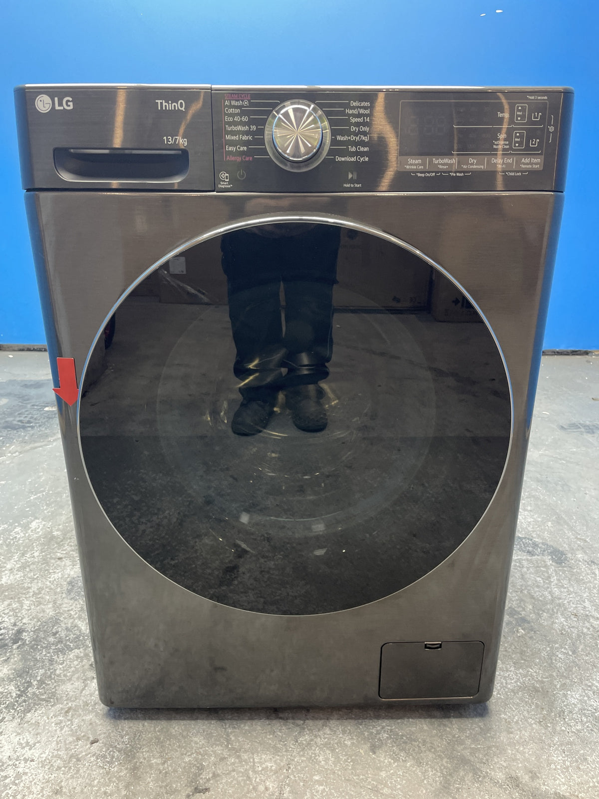 FWY937BCTA1 13 7kg 1360rpm TurboWash AI Direct Drive Washer Dryer