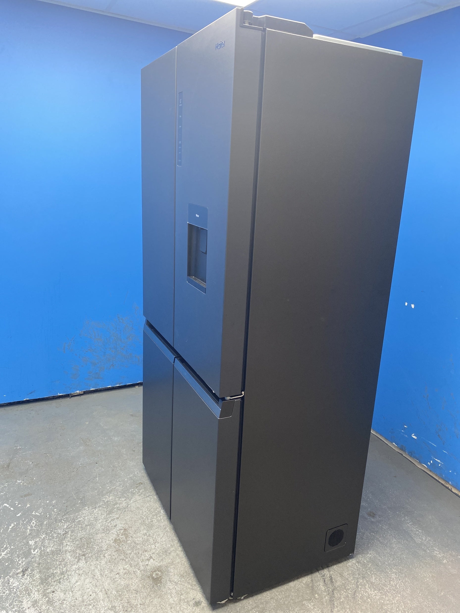 #GRC-156-444 - Haier HCR5919EHMB 528 Litre American Style Fridge Freezer